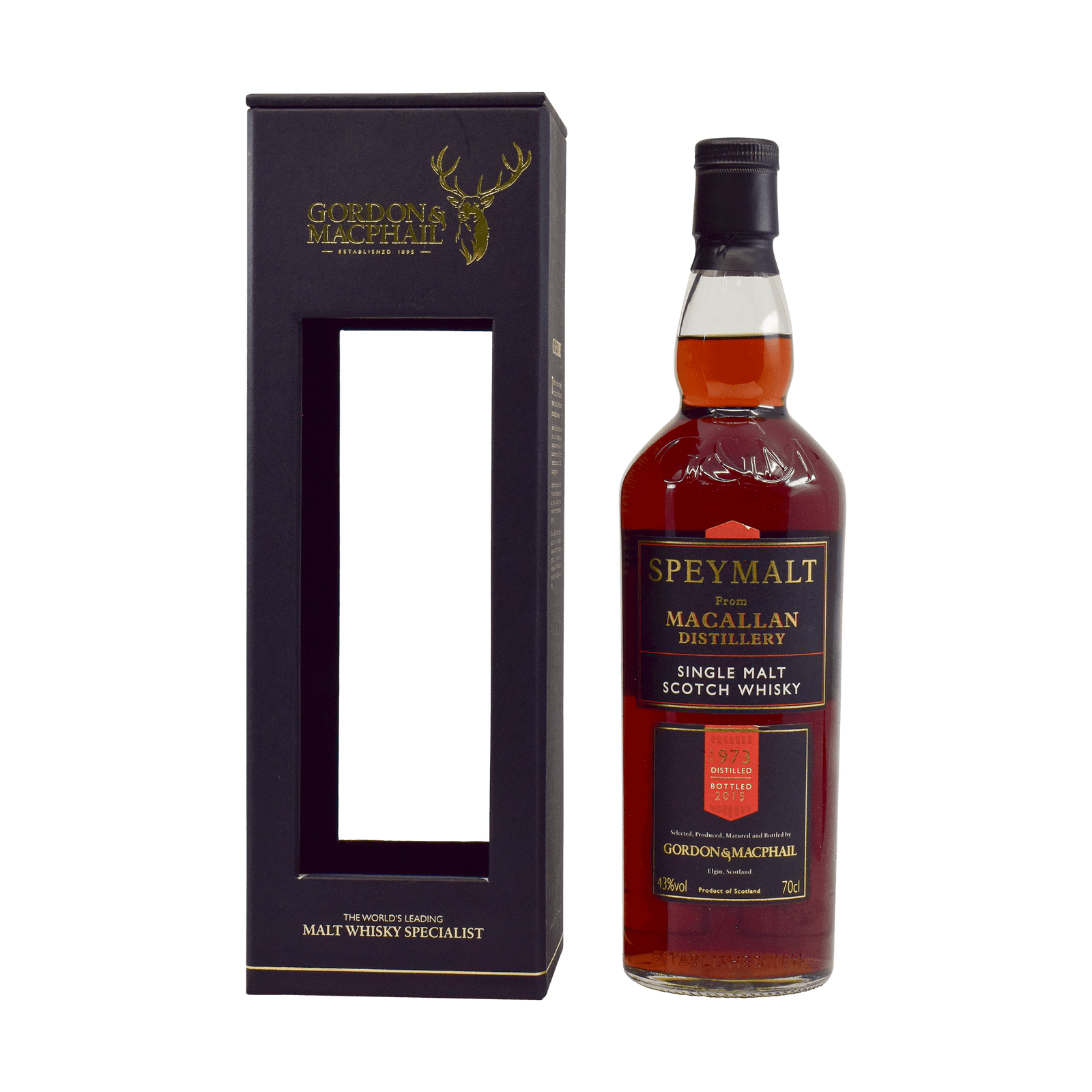 Macallan 1973 ‘Speymalt’ Gordon & MacPhail 43.00% 70cl