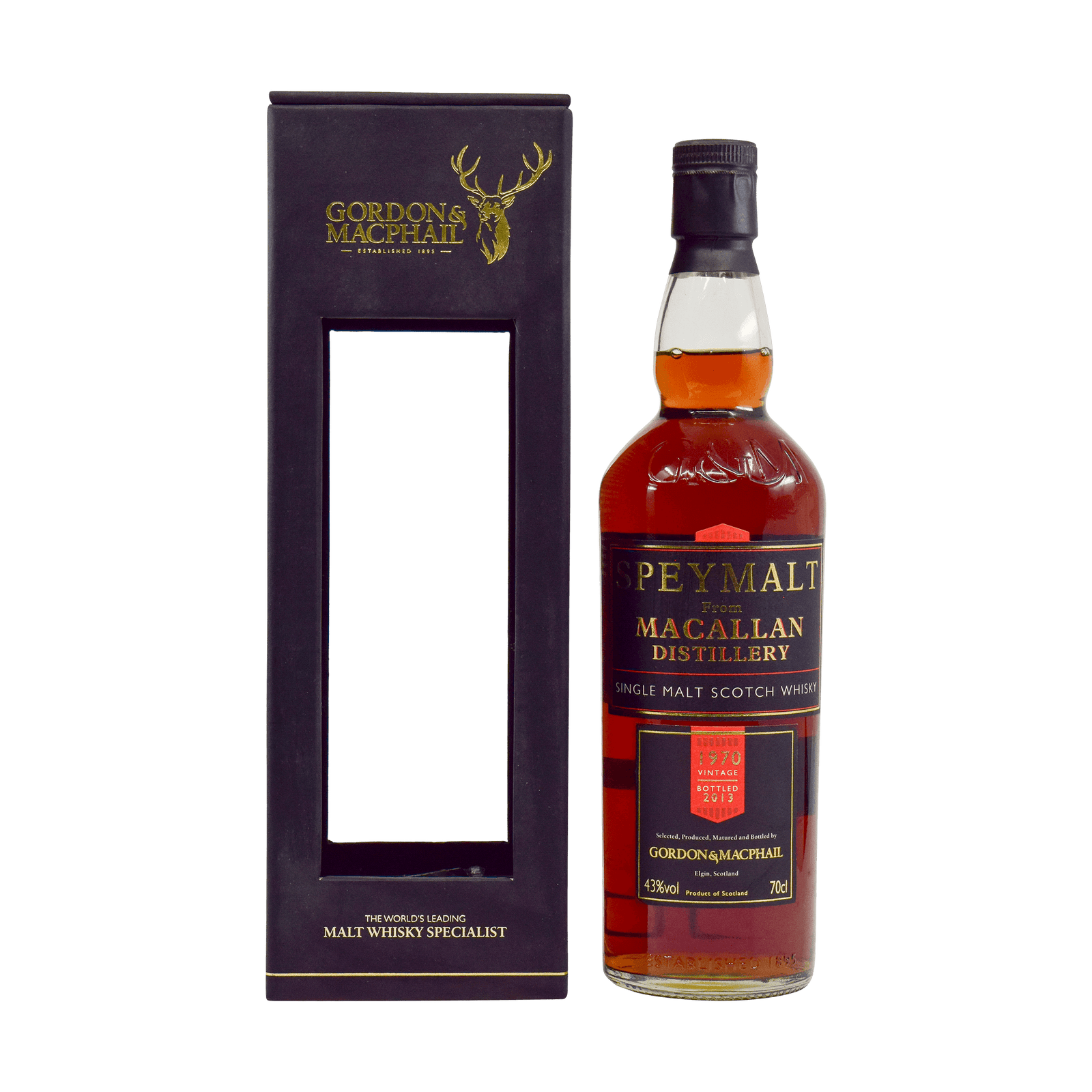 Macallan 1970 ‘Speymalt’ Gordon & MacPhail 43.00% 70cl