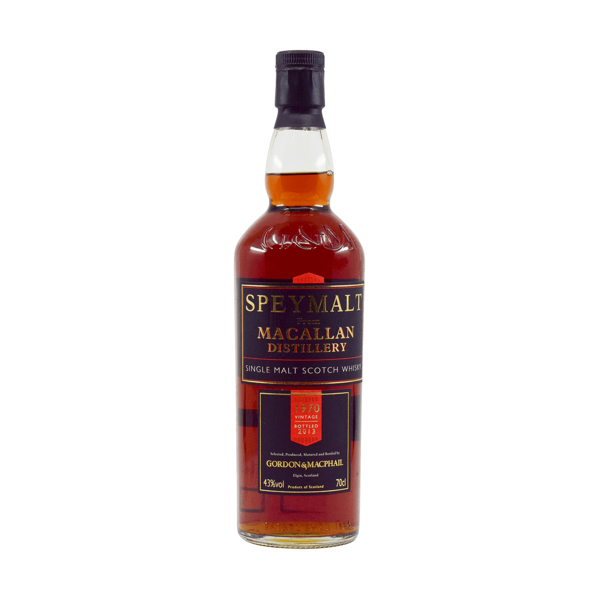 Macallan 1970 ‘Speymalt’ Gordon &amp; MacPhail 43.00% 70cl