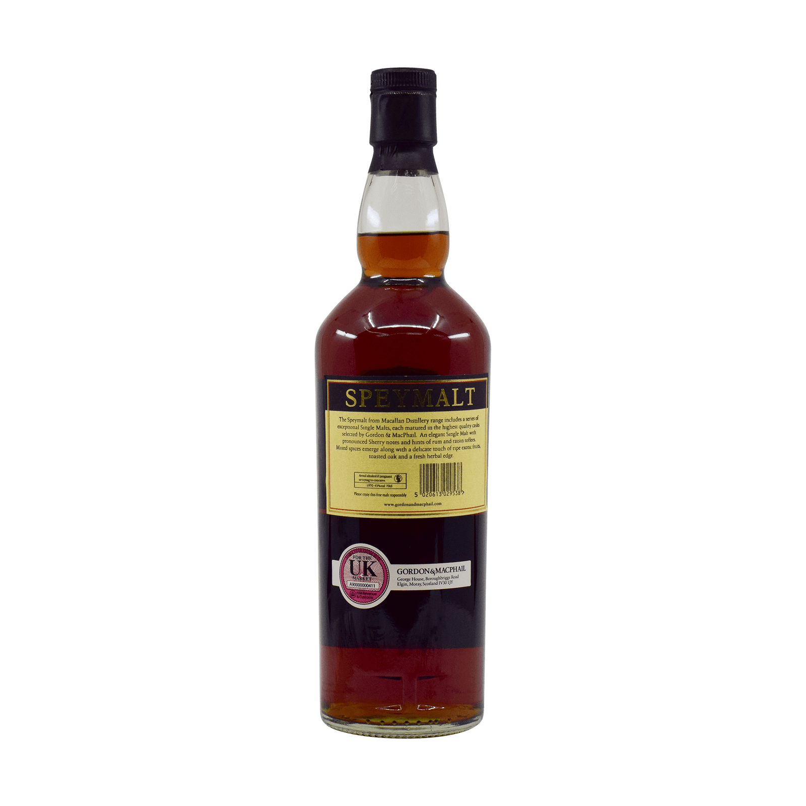 Macallan 1970 ‘Speymalt’ Gordon & MacPhail 43.00% 70cl