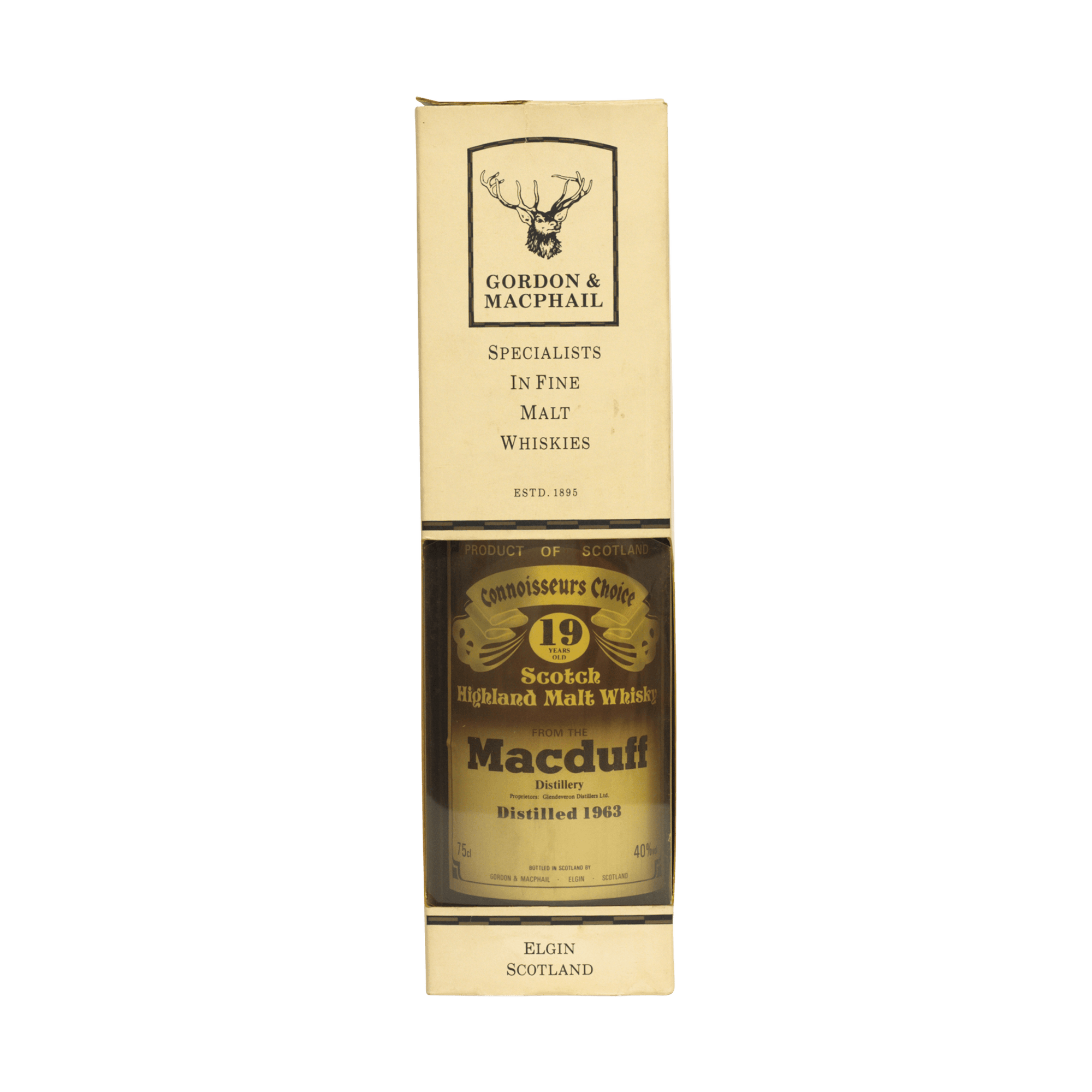 Macduff 1963 19 Year Old 'Connoisseurs Choice' Gordon & MacPhail 40.00%