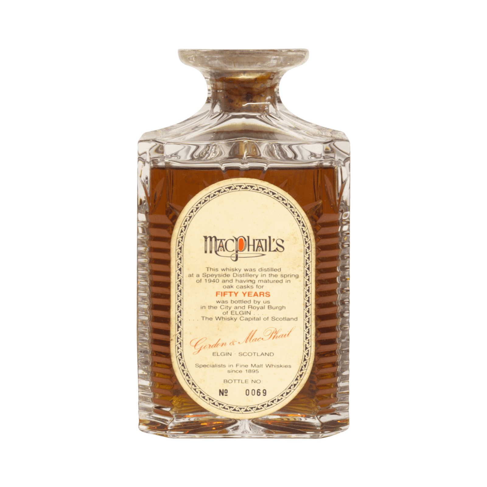 MacPhail's 1940 50 Year Old Gordon & MacPhail 40.00%