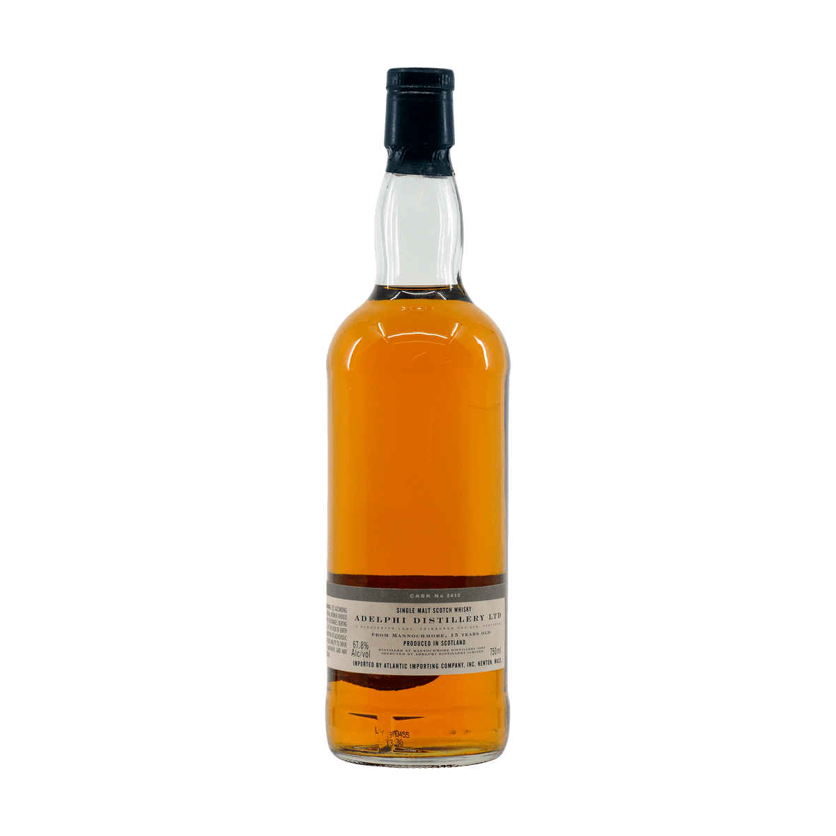 Mannochmore 1982 15 Year Old Adelphi 67.80%