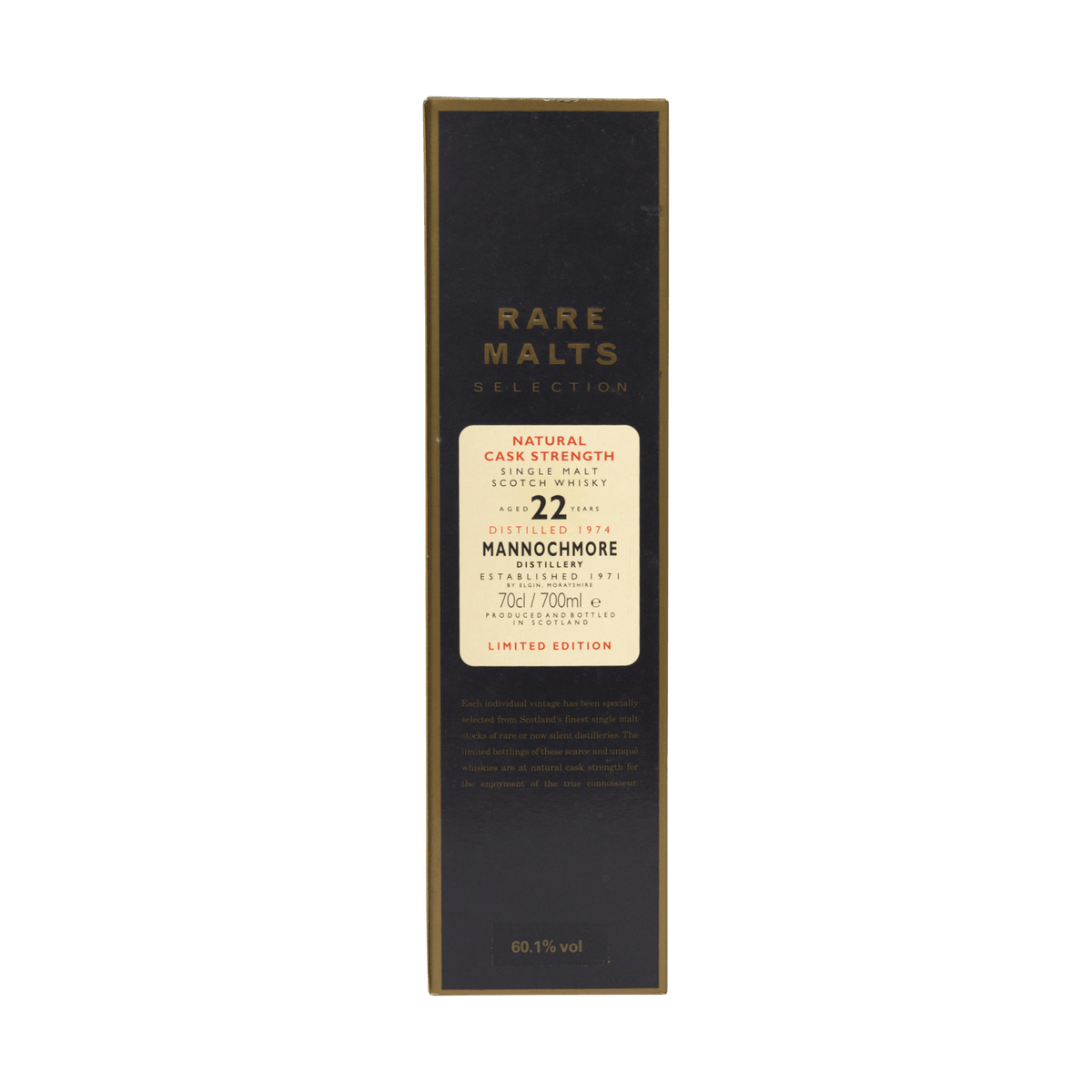 Mannochmore 1974 22 Year Old Rare Malts Selection 60.10%