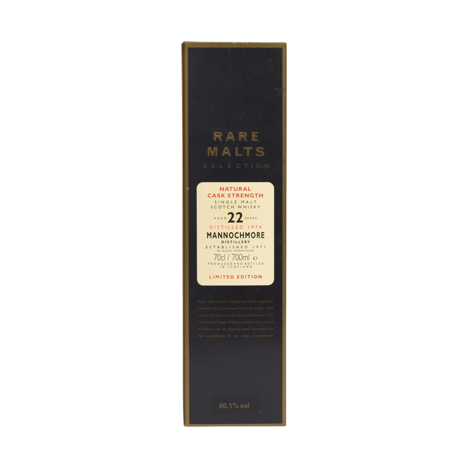Mannochmore 1974 22 Year Old Rare Malts Selection 60.10%