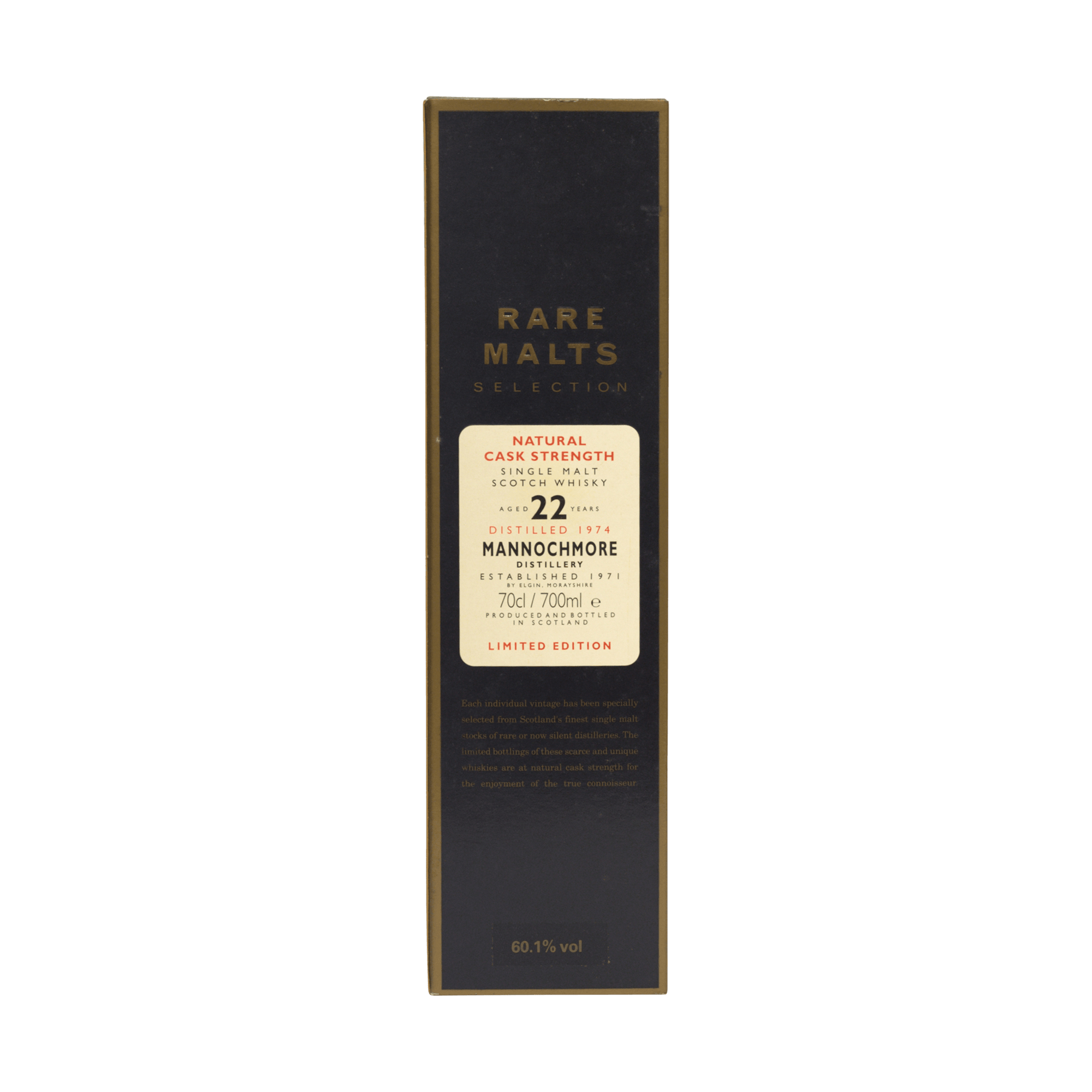 Mannochmore 1974 22 Year Old Rare Malts Selection 60.10%