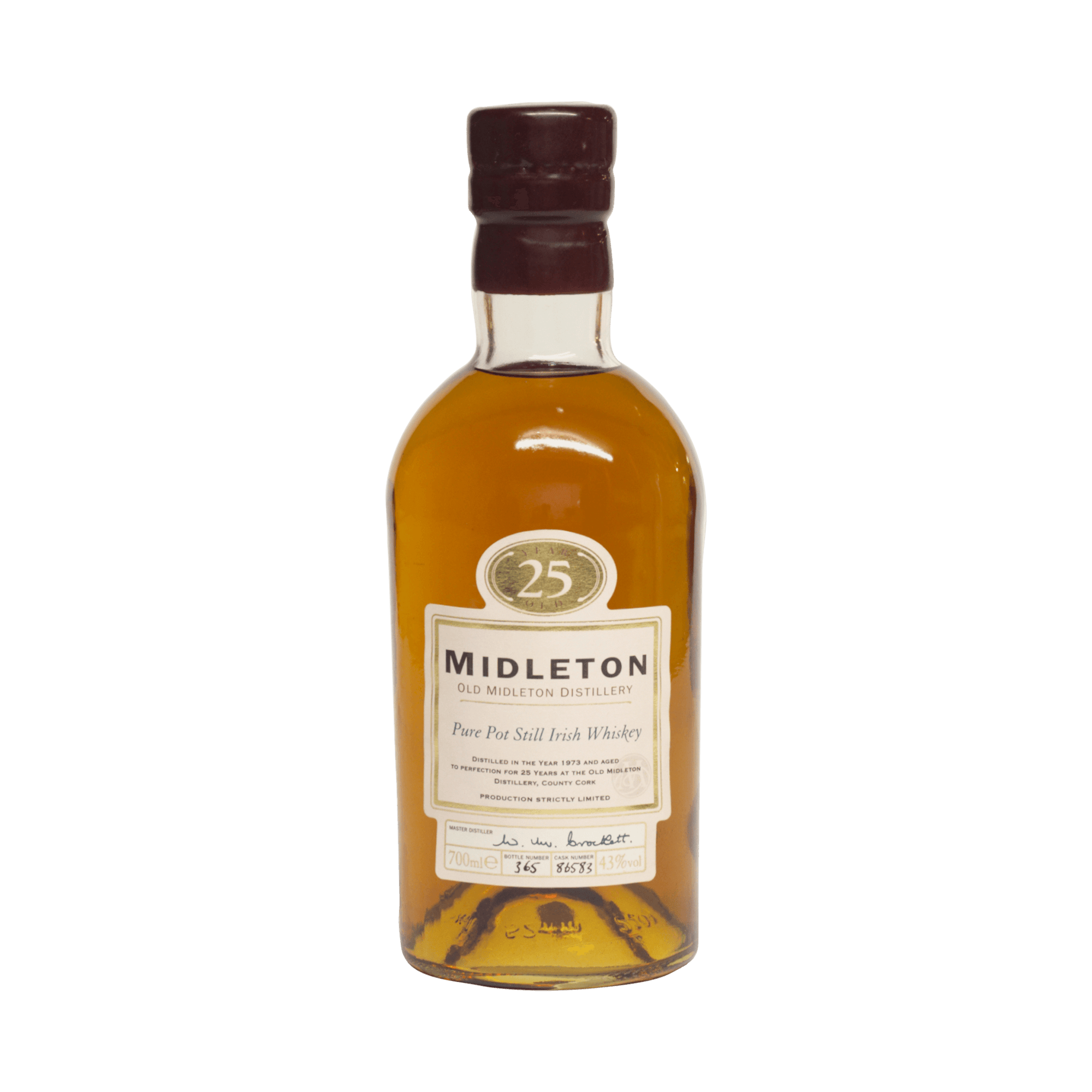 Midleton 1973 25 Year Old Pure Pot Still Irish Whiskey 43.00%