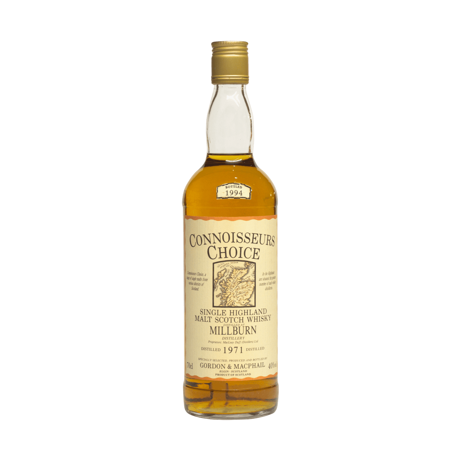 Millburn 1971 23 Year Old 'Connoisseurs Choice' Gordon & MacPhail 40.00%