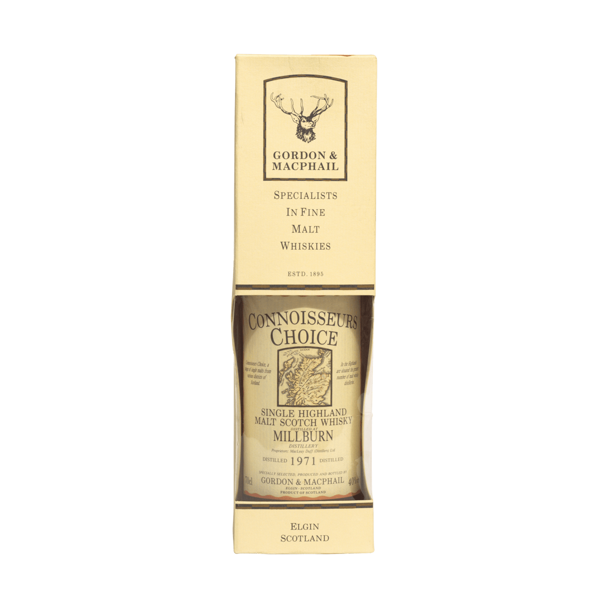 Millburn 1971 23 Year Old 'Connoisseurs Choice' Gordon & MacPhail 40.00%