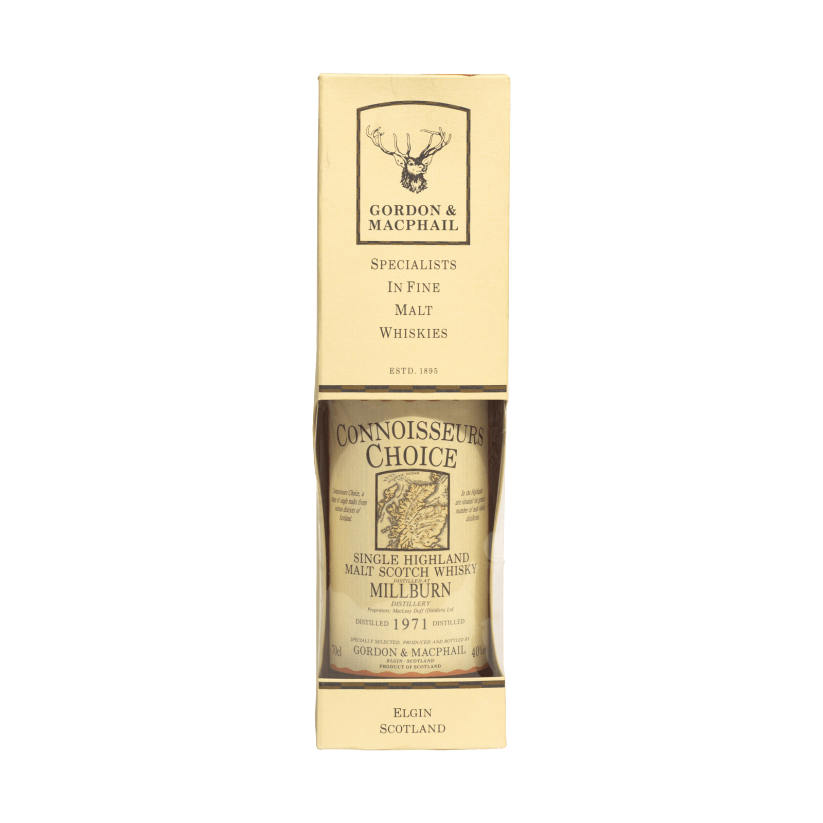 Millburn 1971 23 Year Old 'Connoisseurs Choice' Gordon & MacPhail 40.00%