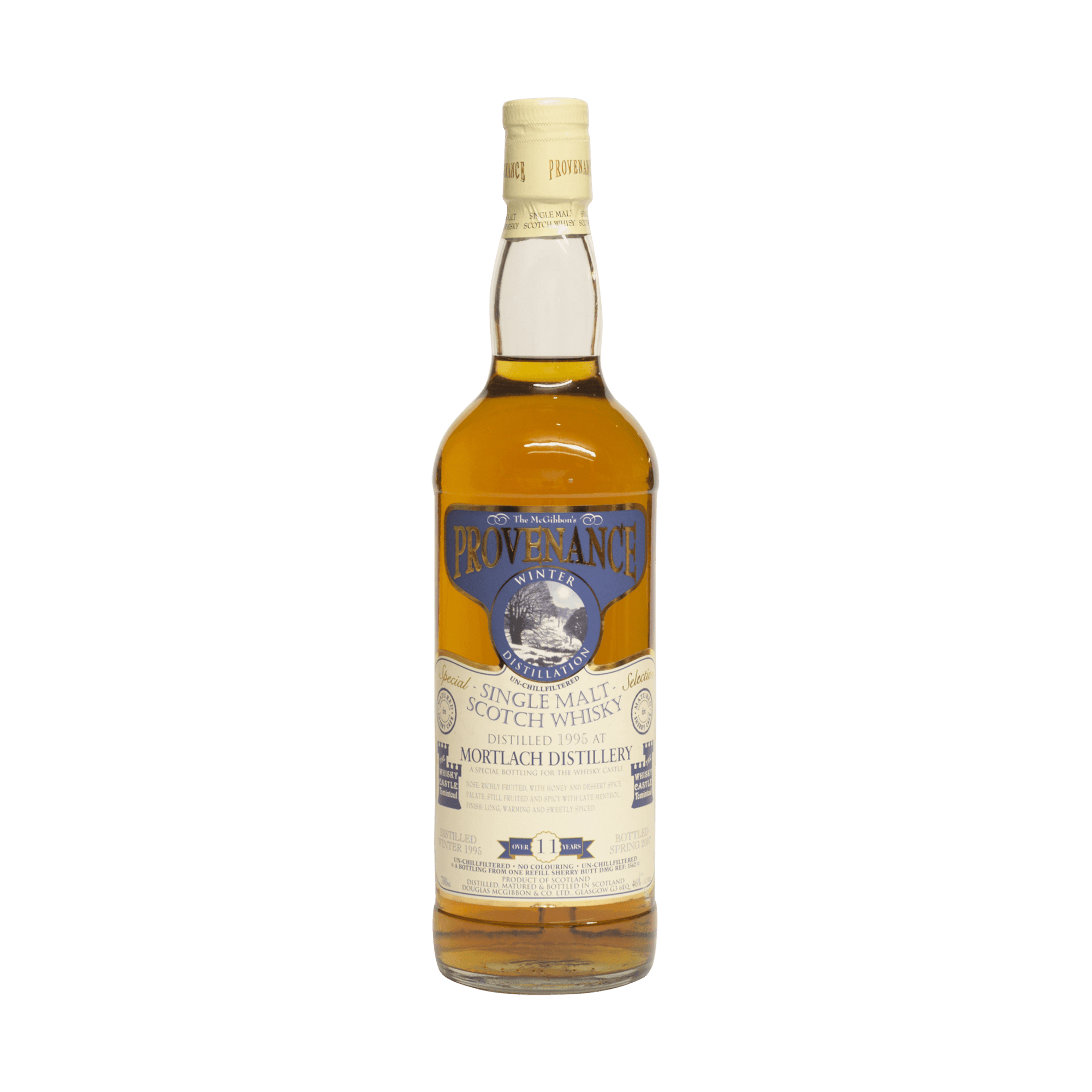 Mortlach 1995 11 Year Old ’Provenance Winter Distillation’ McGibbon 46.00%