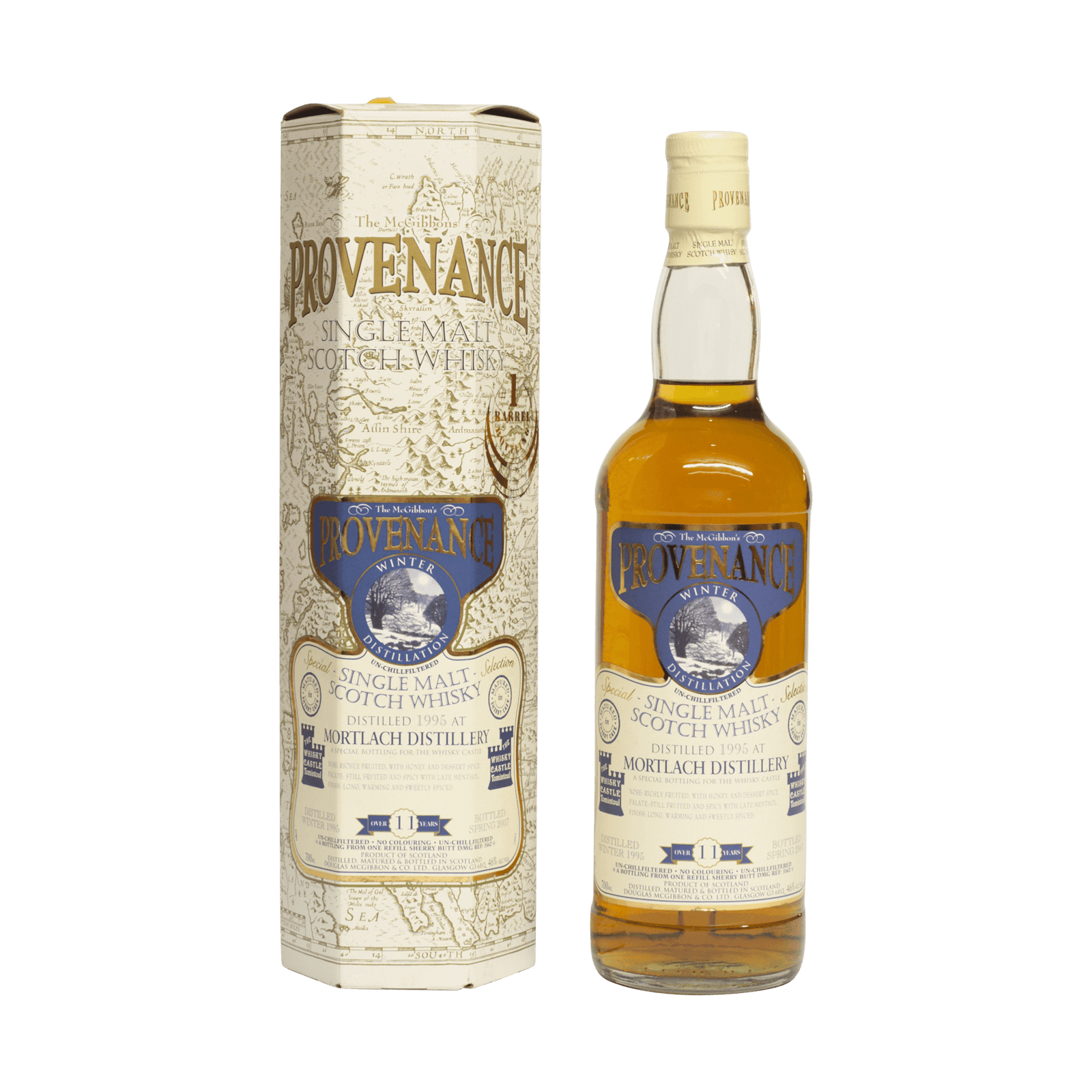 Mortlach 1995 11 Year Old ’Provenance Winter Distillation’ McGibbon 46.00%