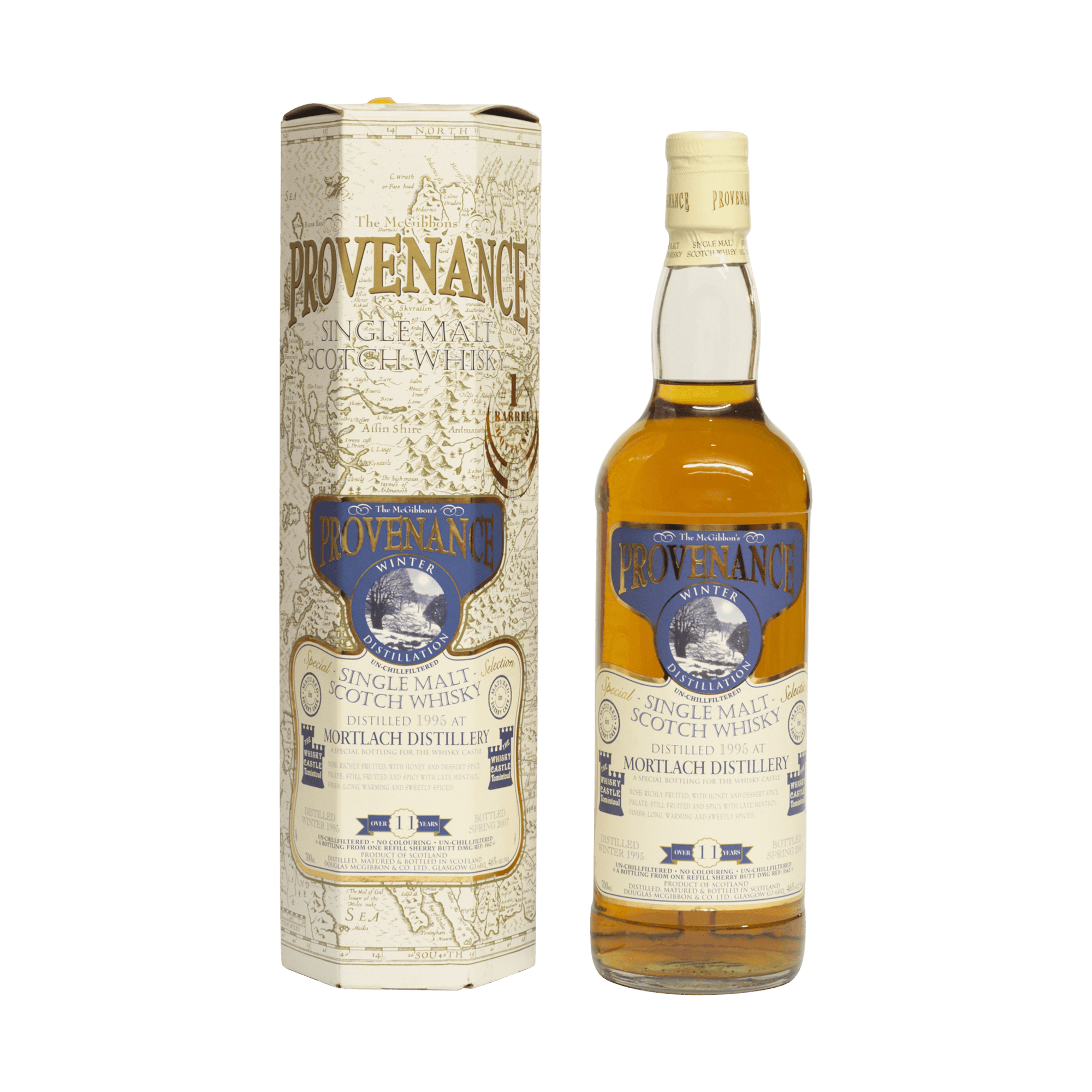 Mortlach 1995 11 Year Old ’Provenance Winter Distillation’ McGibbon 46.00%