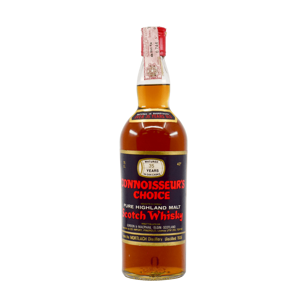 Mortlach 1936 35 Year Old &#39;Connoisseurs Choice&#39; Gordon &amp; MacPhail 43.00% 75cl