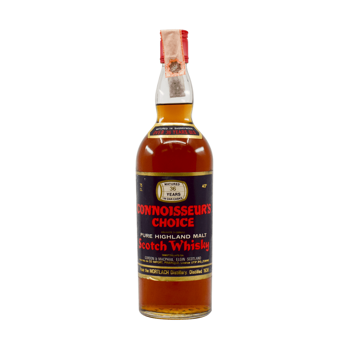 Mortlach 1936 36 Year Old &#39;Connoisseurs Choice&#39; Gordon &amp; MacPhail 43.00% 75cl