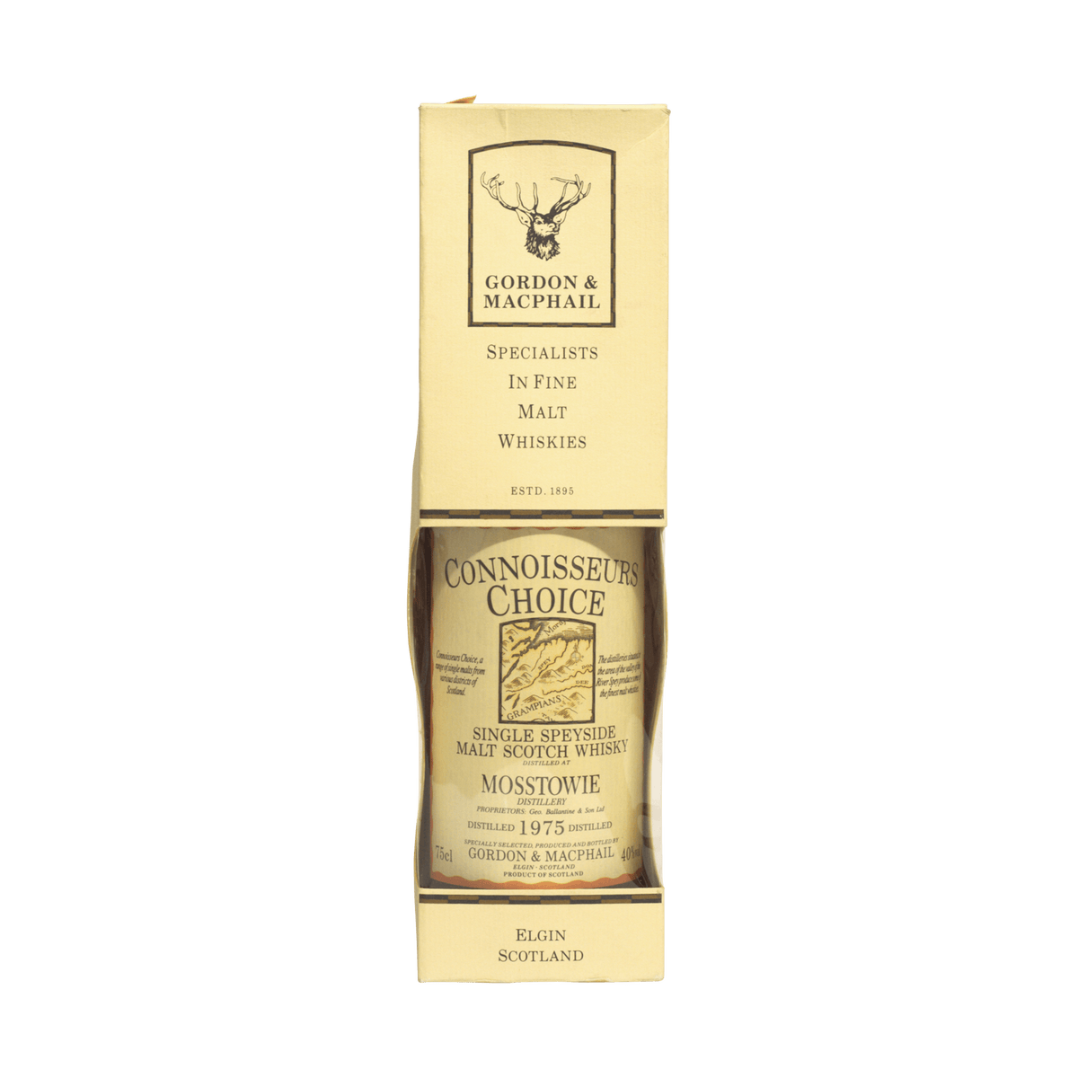 Mosstowie 1975 'Connoisseurs Choice' Gordon & MacPhail 40.00%