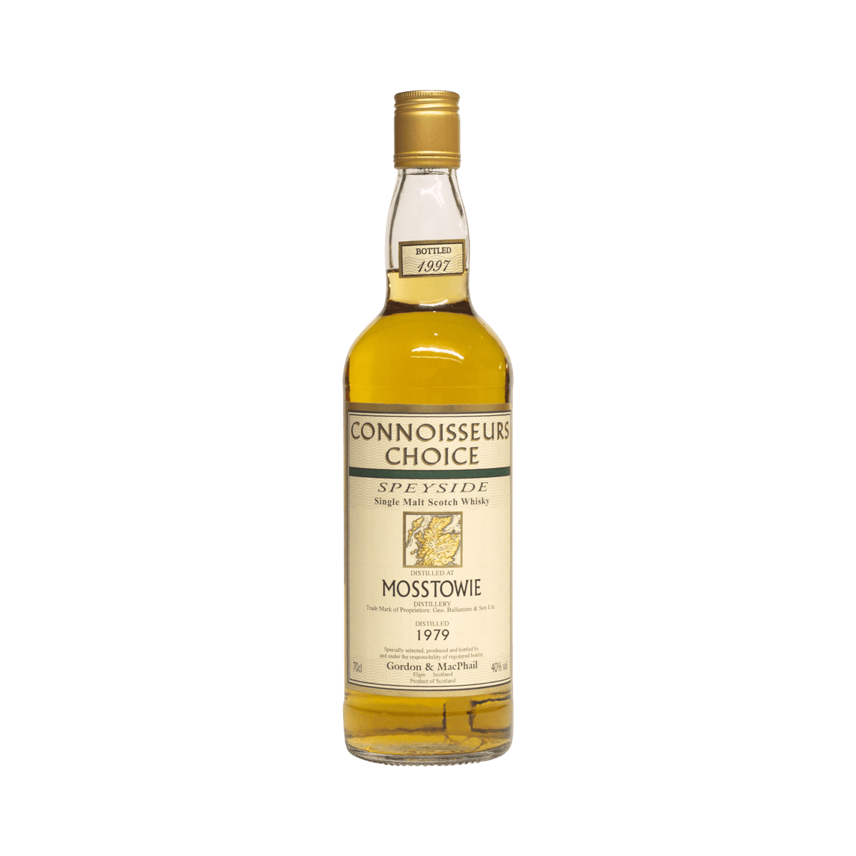 Mosstowie 1979 18 Year Old &#39;Connoisseurs Choice&#39; Gordon &amp; MacPhail 40.00%