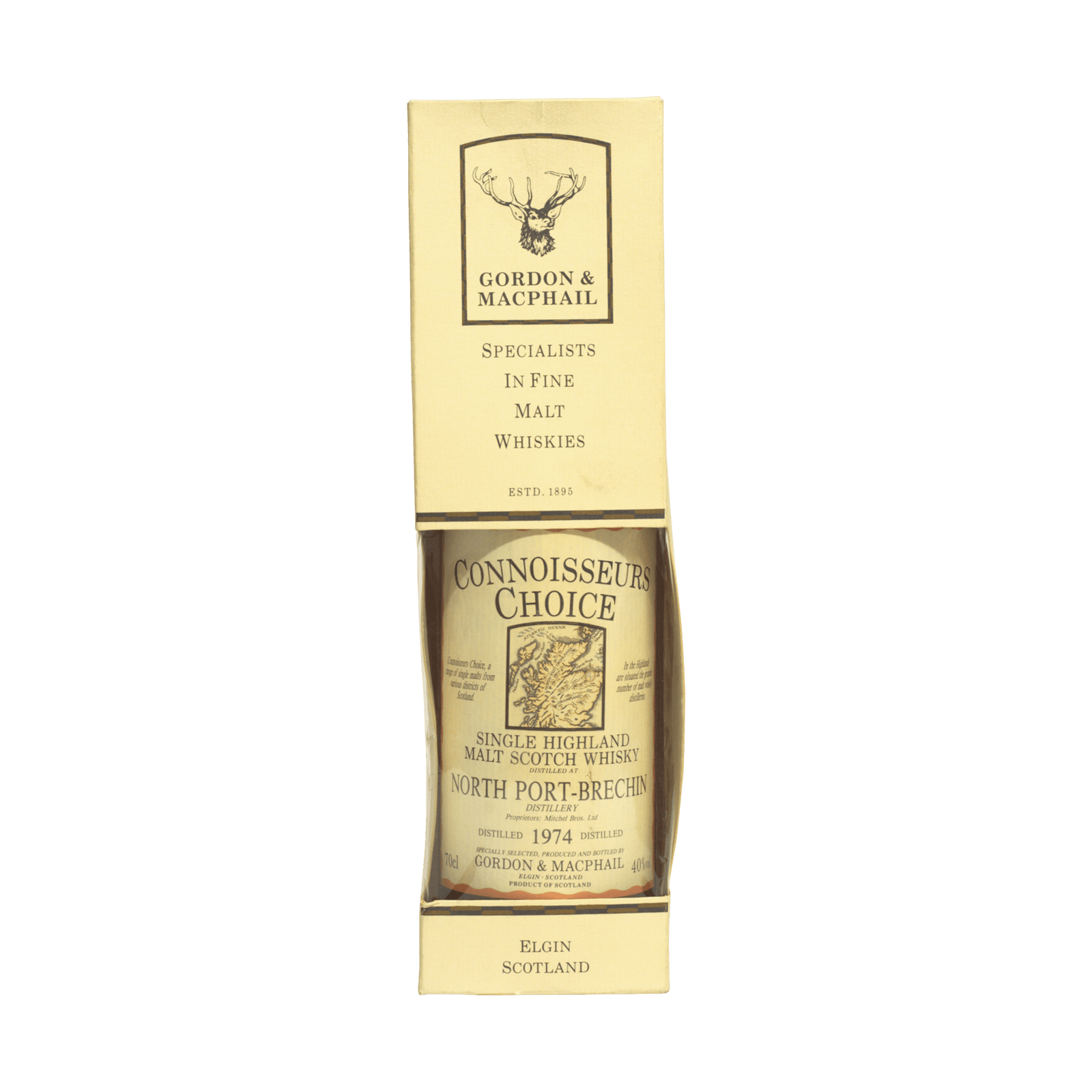 North Port Brechin 1974 'Connoisseurs Choice' Gordon & MacPhail 40.00% 70cl