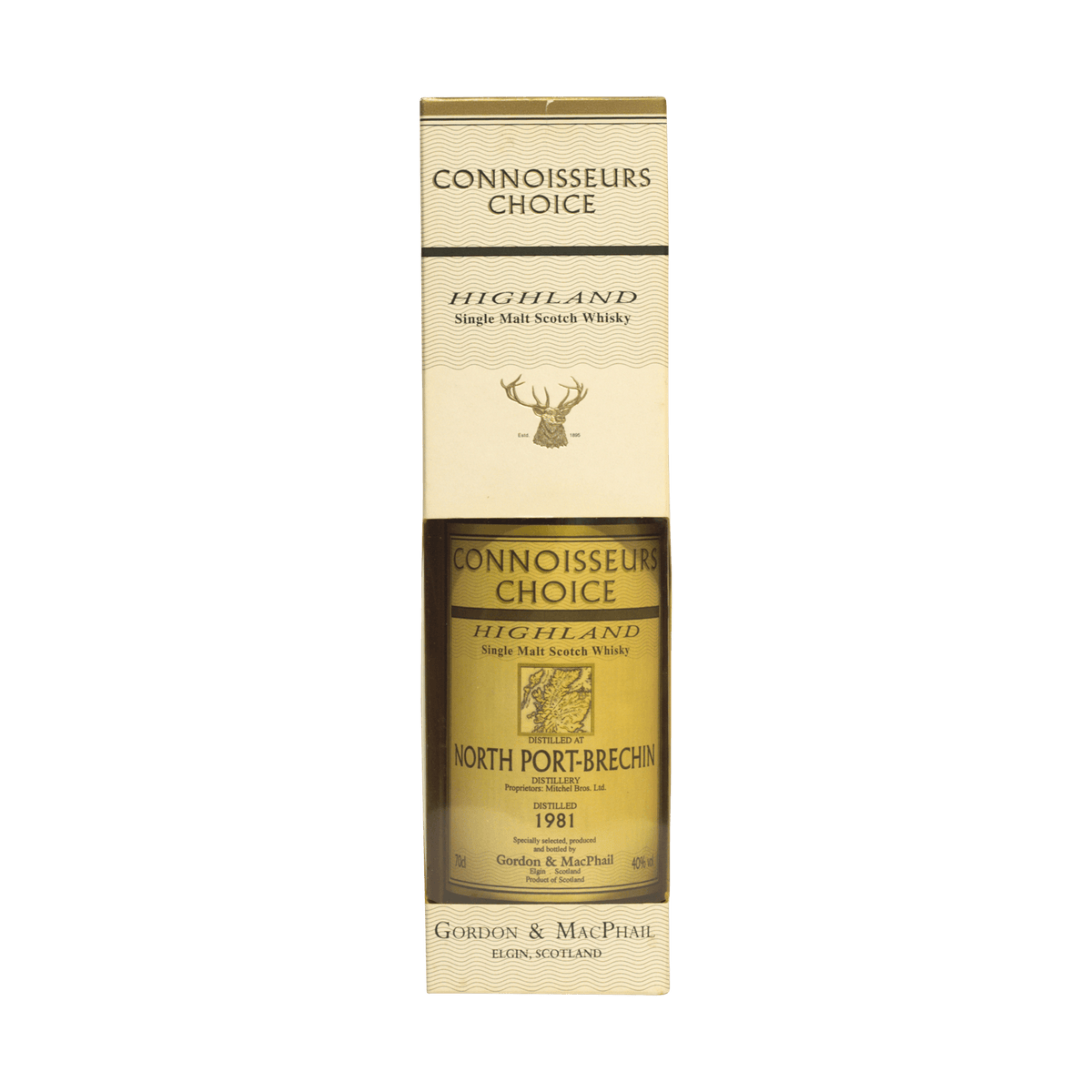 North Port Brechin 1981 19 Year Old 'Connoisseurs Choice' Gordon & MacPhail 40.00%