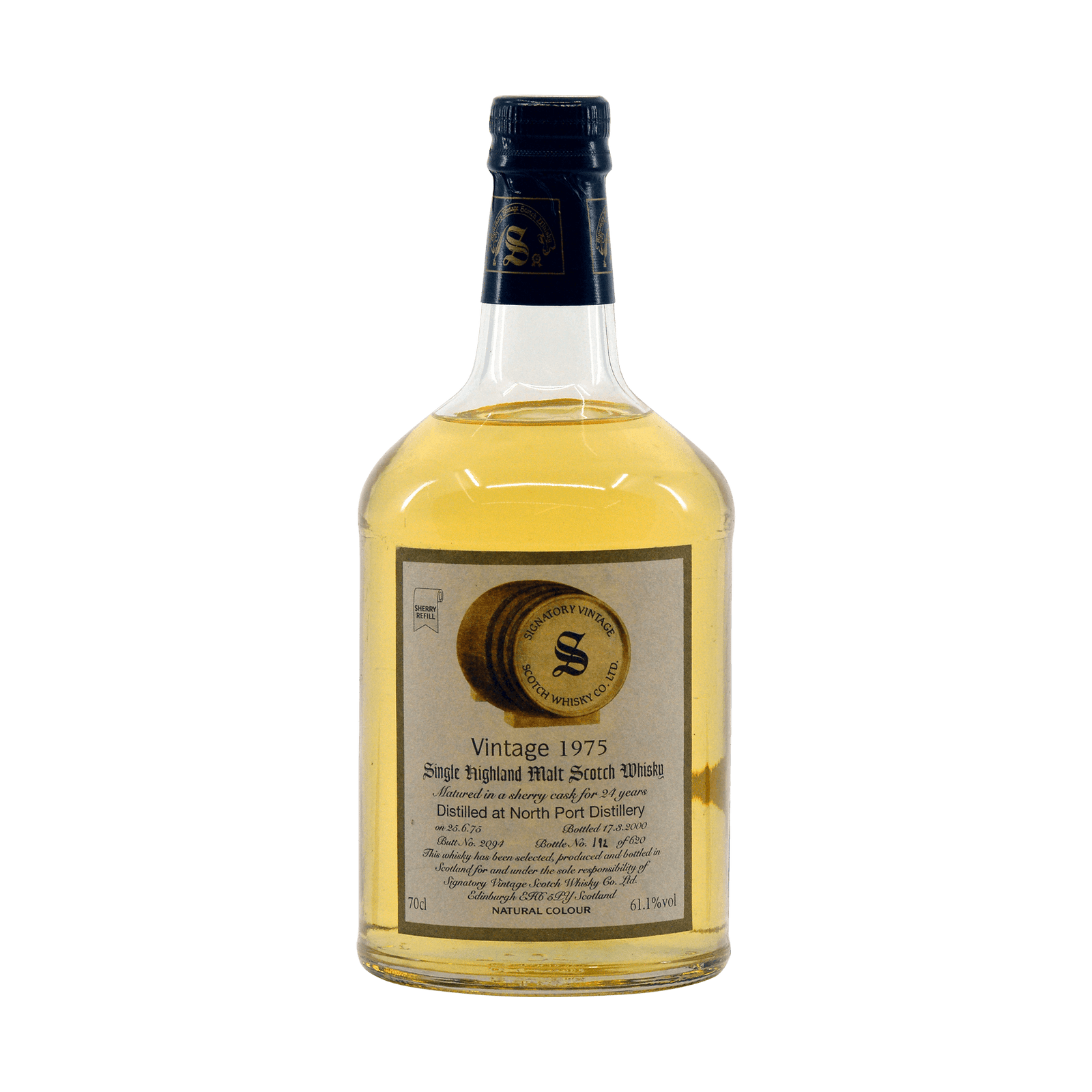 North Port 1975 24 Year Old Signatory Vintage SW 61.10%