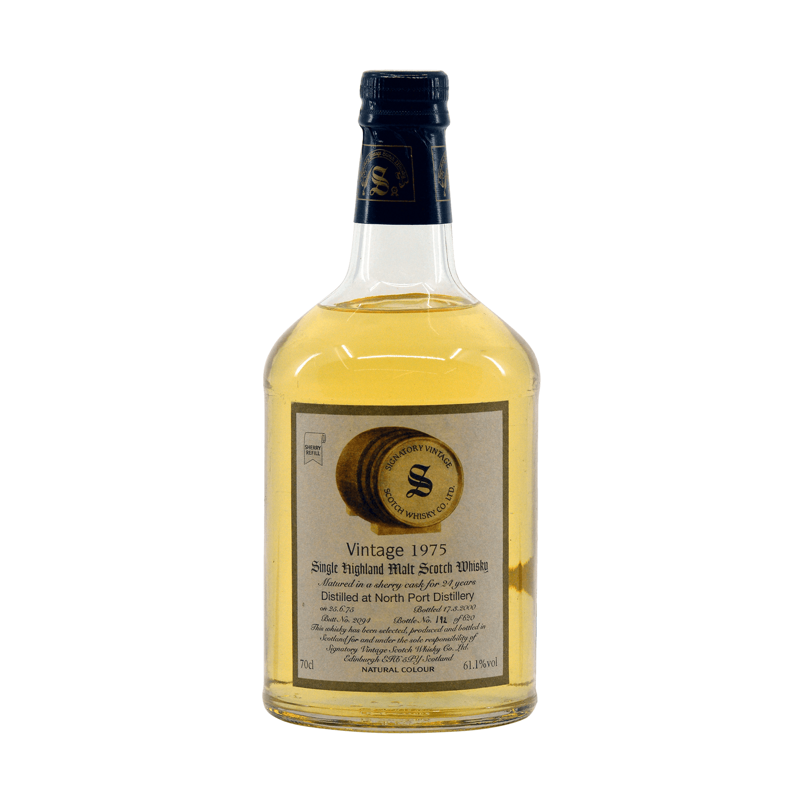 North Port 1975 24 Year Old Signatory Vintage SW 61.10%
