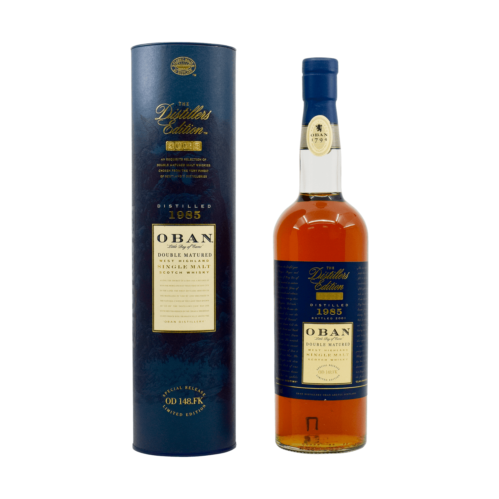 Oban 1985 'The Distillers Edition' Classic Malts 43.00% 70cl