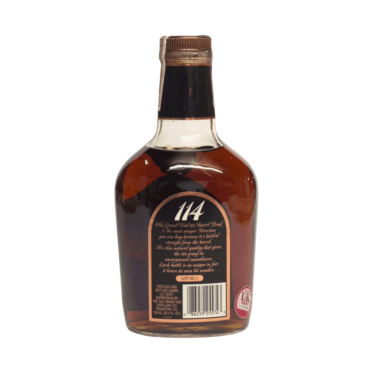 Old Grand Dad 114 Barrel Proof Kentucky Straight Bourbon Whiskey 57.00%