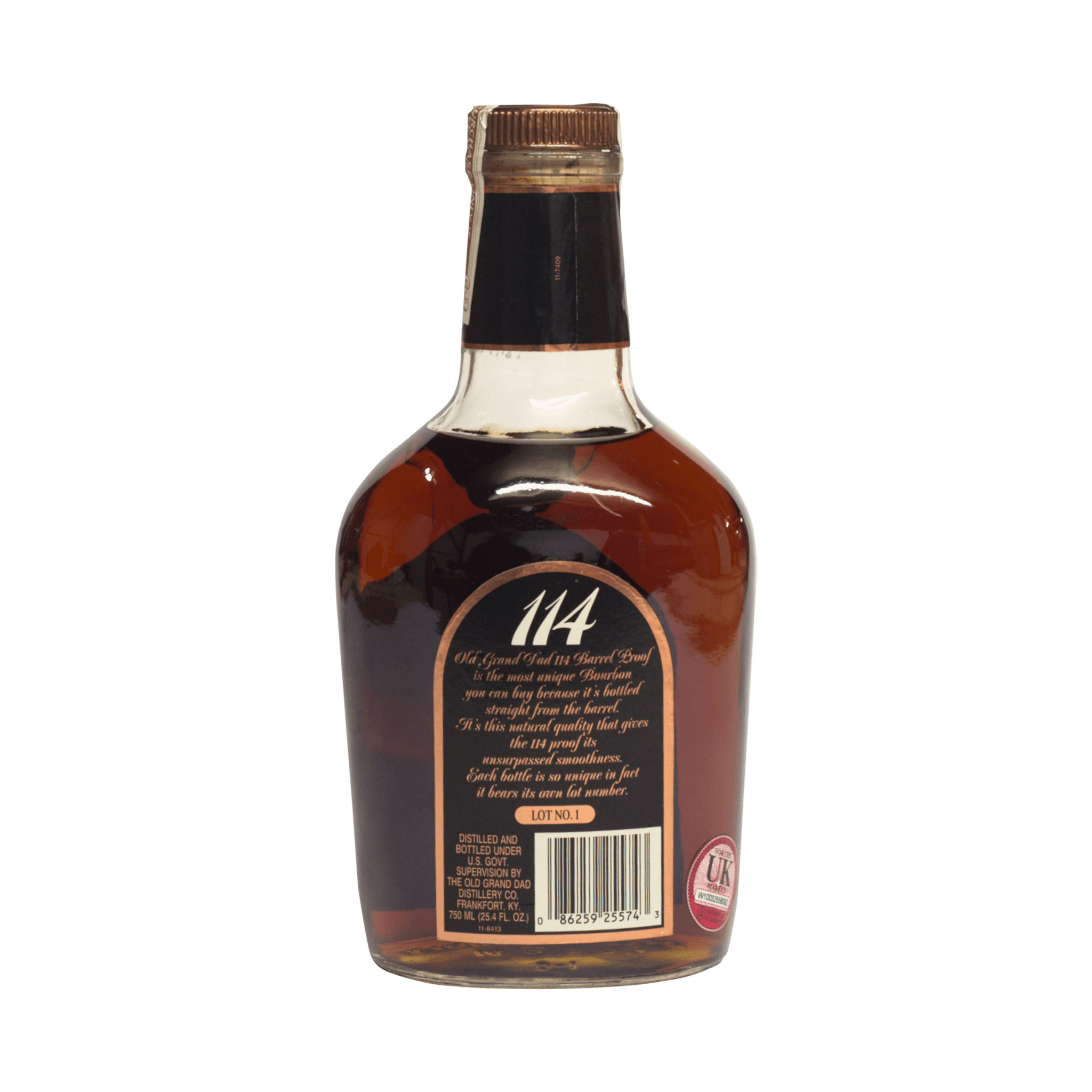 Old Grand Dad 114 Barrel Proof Lot Number 1 Kentucky Old Grand Dad 114 Barrel Proof Lot Number 1 Kentucky