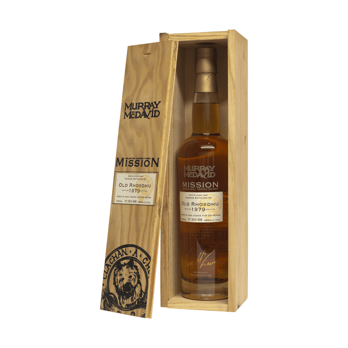 Old Rhosdhu 1979 24 Year Old 'Mission' Murray McDavid 46.00%