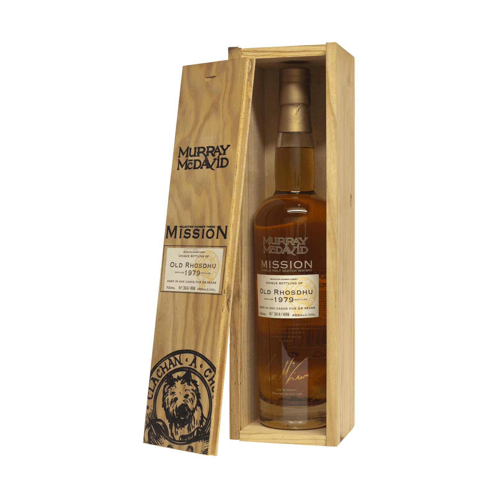 Old Rhosdhu 1979 24 Year Old 'Mission' Murray McDavid 46.00%