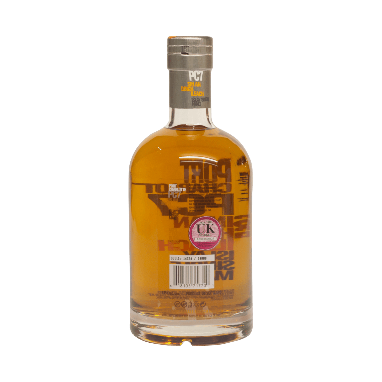 Port Charlotte 2008 7 Year Old 'PC7 Sin An Doigh Ileach' 61.00% 70cl