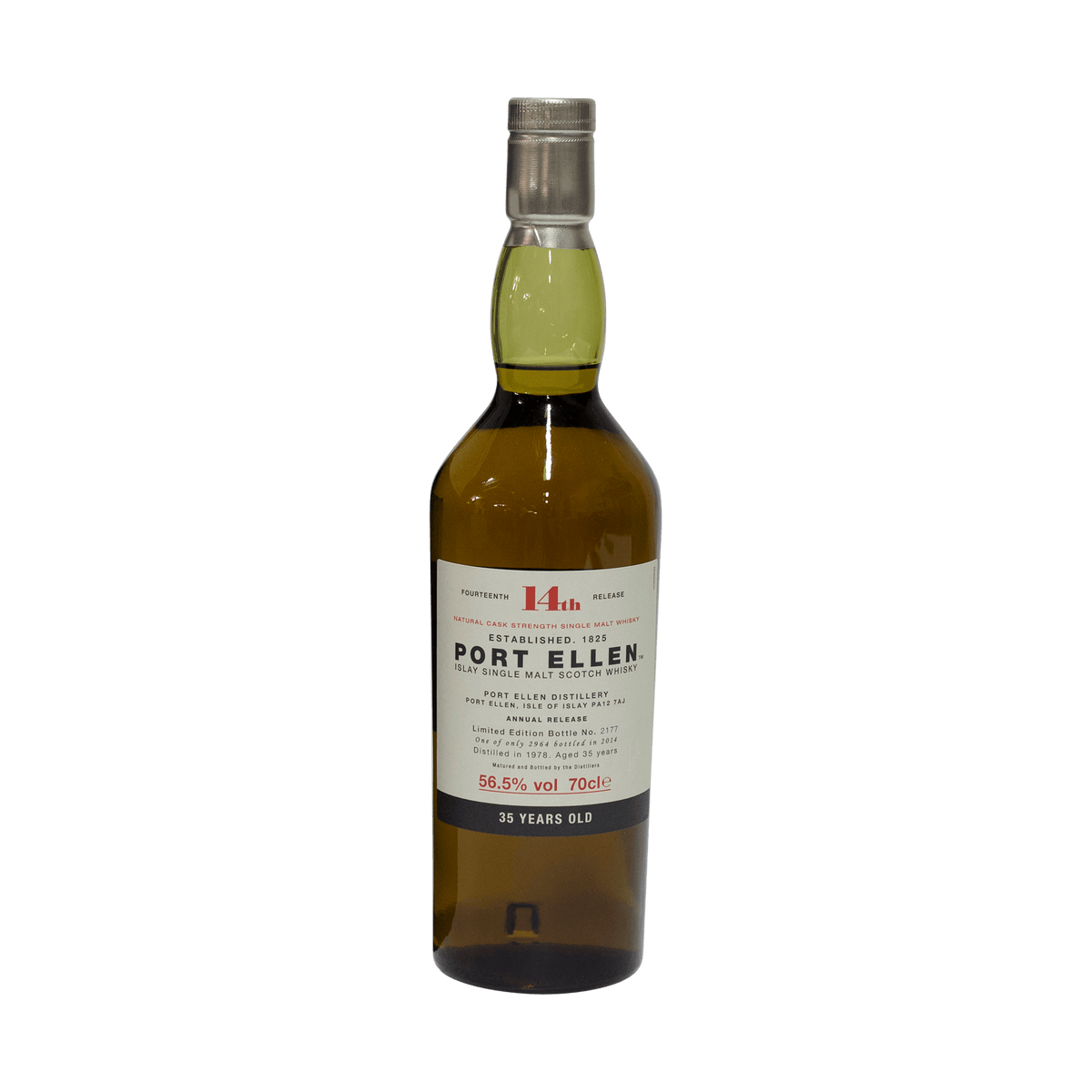 Port Ellen 1978 35 Year Old &#39;14th Release&#39; 56.50%