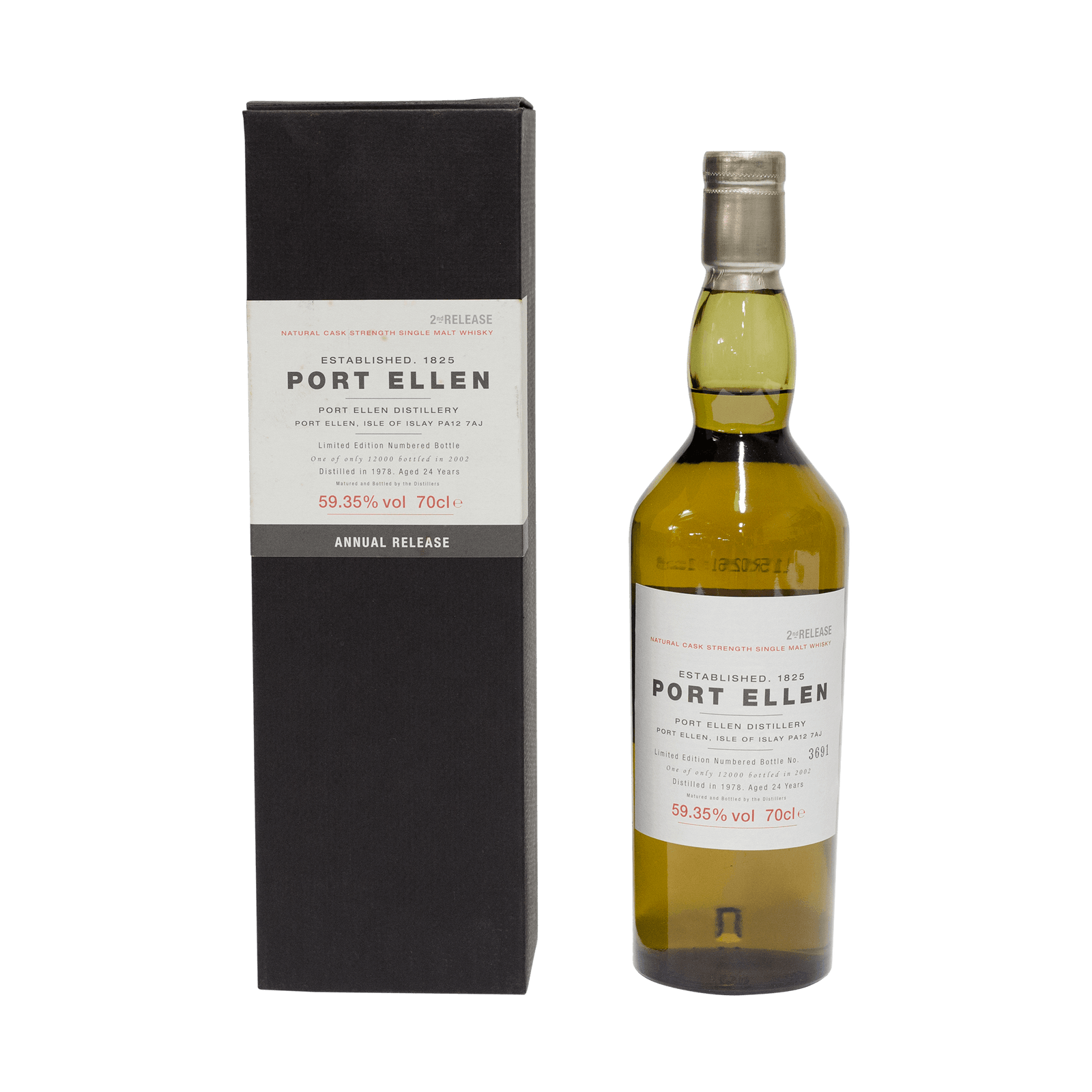 Port Ellen 1978 24 Year Old 'Second Release' 59.35%