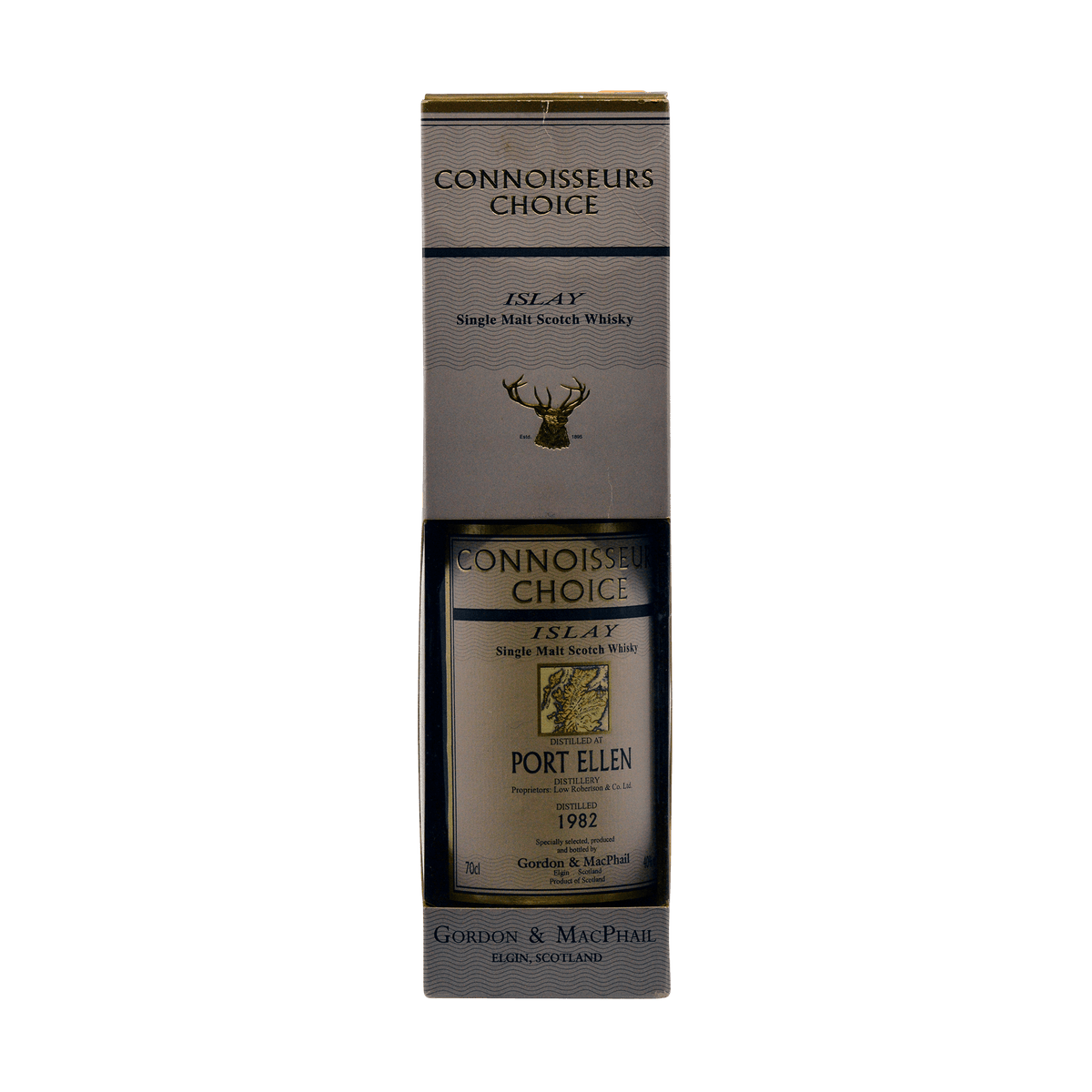 Port Ellen 1982 19 Year Old 'Connoisseurs Choice' Gordon & MacPhail 40.00%
