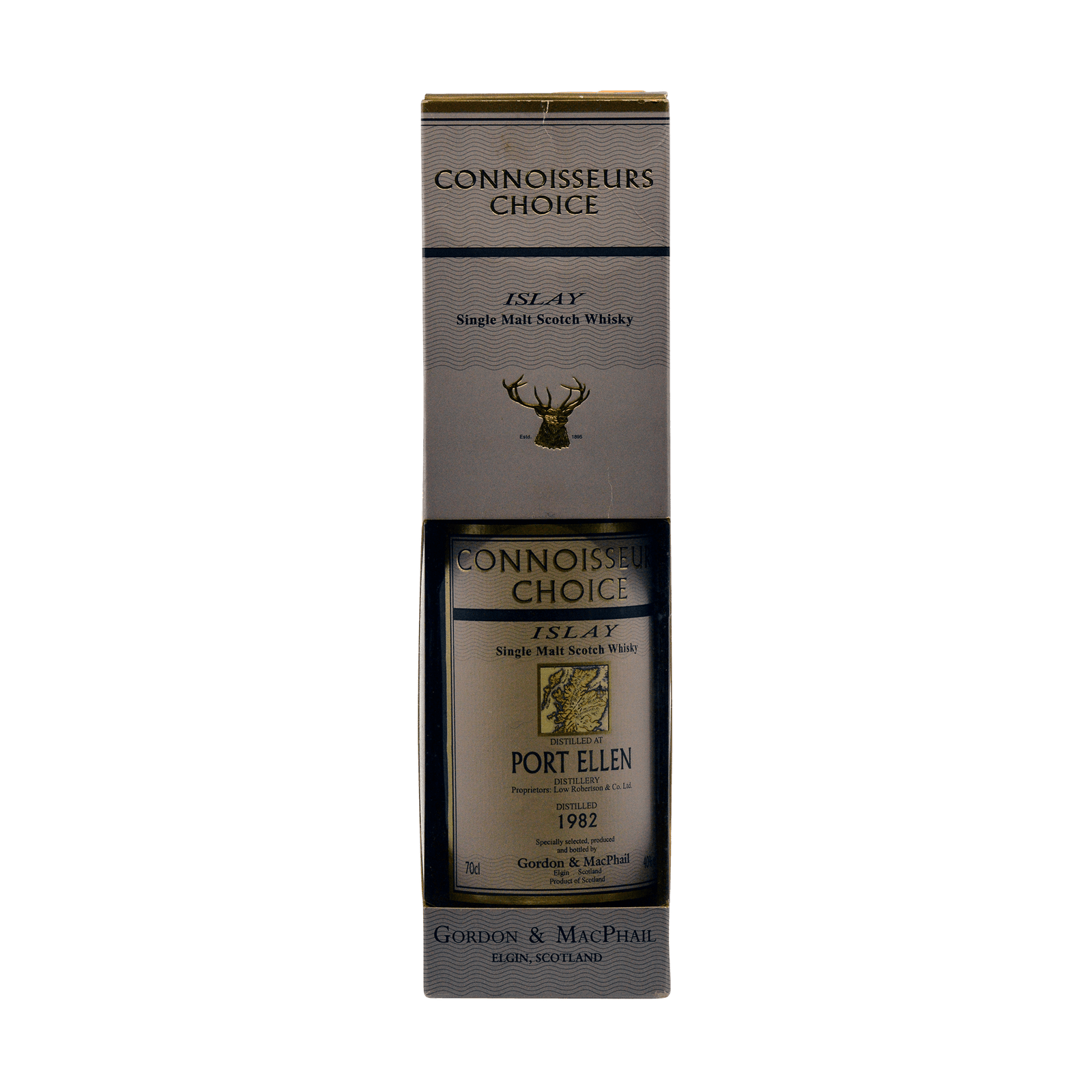 Port Ellen 1982 19 Year Old 'Connoisseurs Choice' Gordon & MacPhail 40.00%