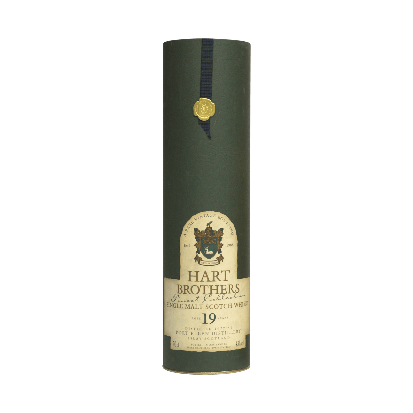 Port Ellen 1977 19 Year Old 'Finest Collection' Hart Brothers 43.00%