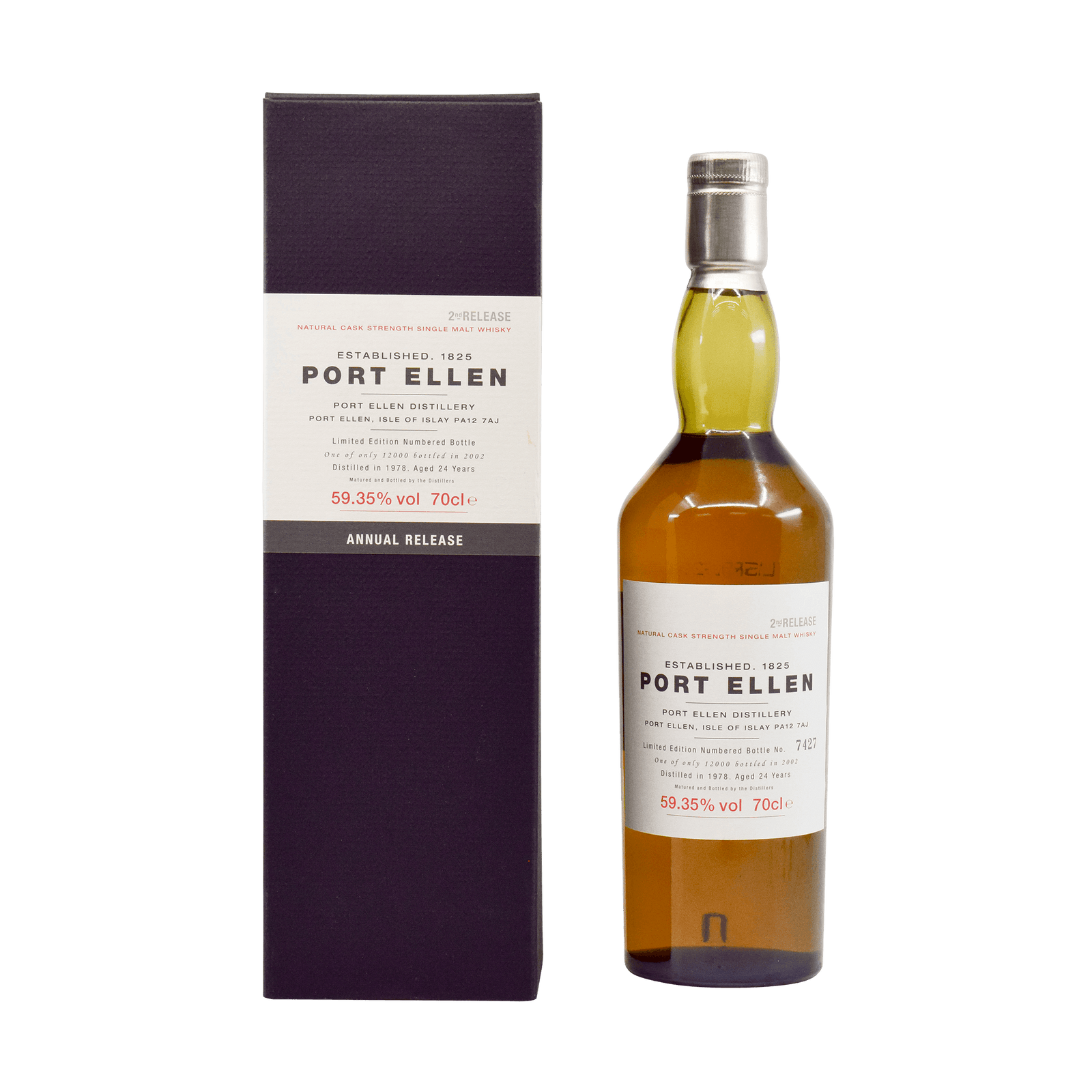 Port Ellen 1978 24 Year Old 'Second Release' 59.35% 70cl
