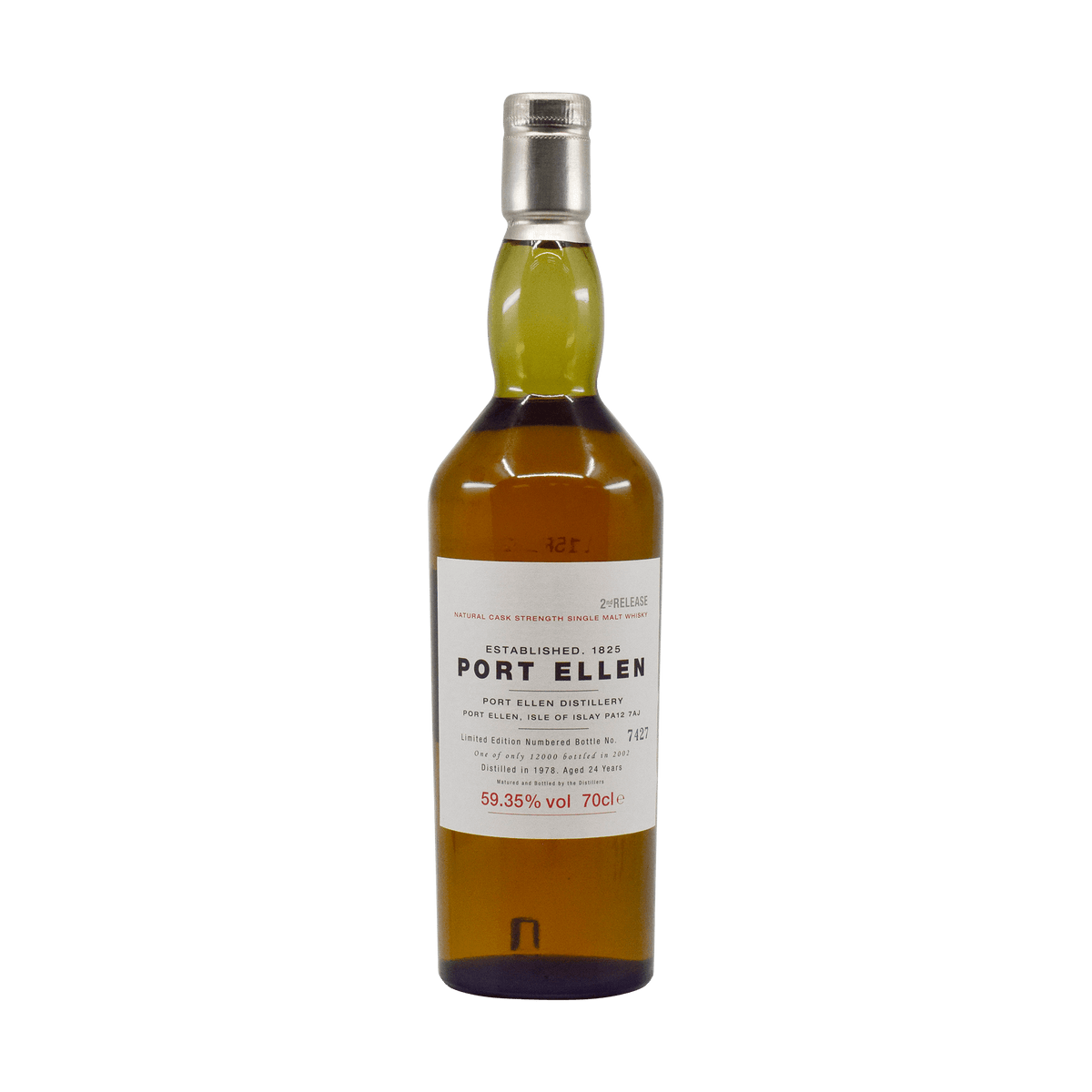 Port Ellen 1978 24 Year Old &#39;Second Release&#39; 59.35% 70cl