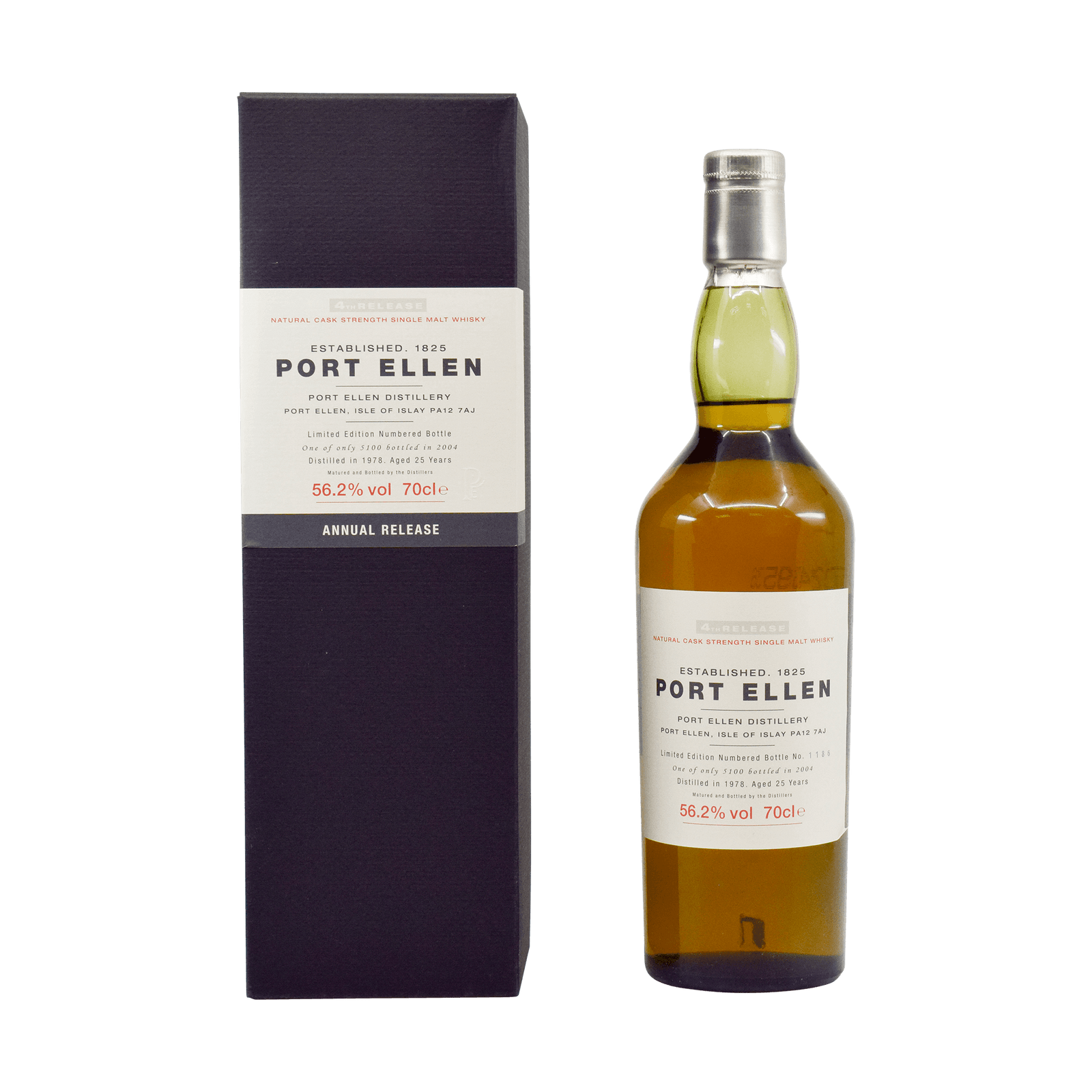 Port Ellen 1978 25 Year Old 'Fourth Release' 56.20% 70cl