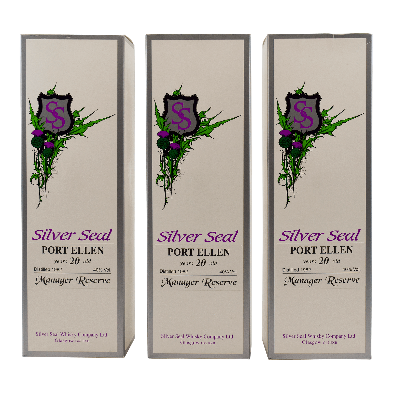 Port Ellen 20 Year Old 'Manager Reserve – Missing' Silver Seal 40.00% 70cl