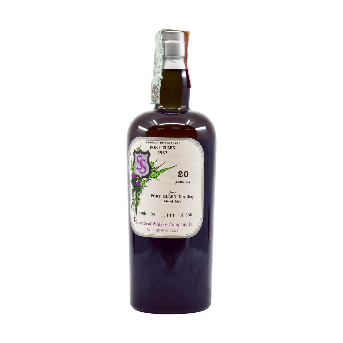 Port Ellen 20 Year Old 'Manager Reserve – Missing' Silver Seal 40.00% 70cl