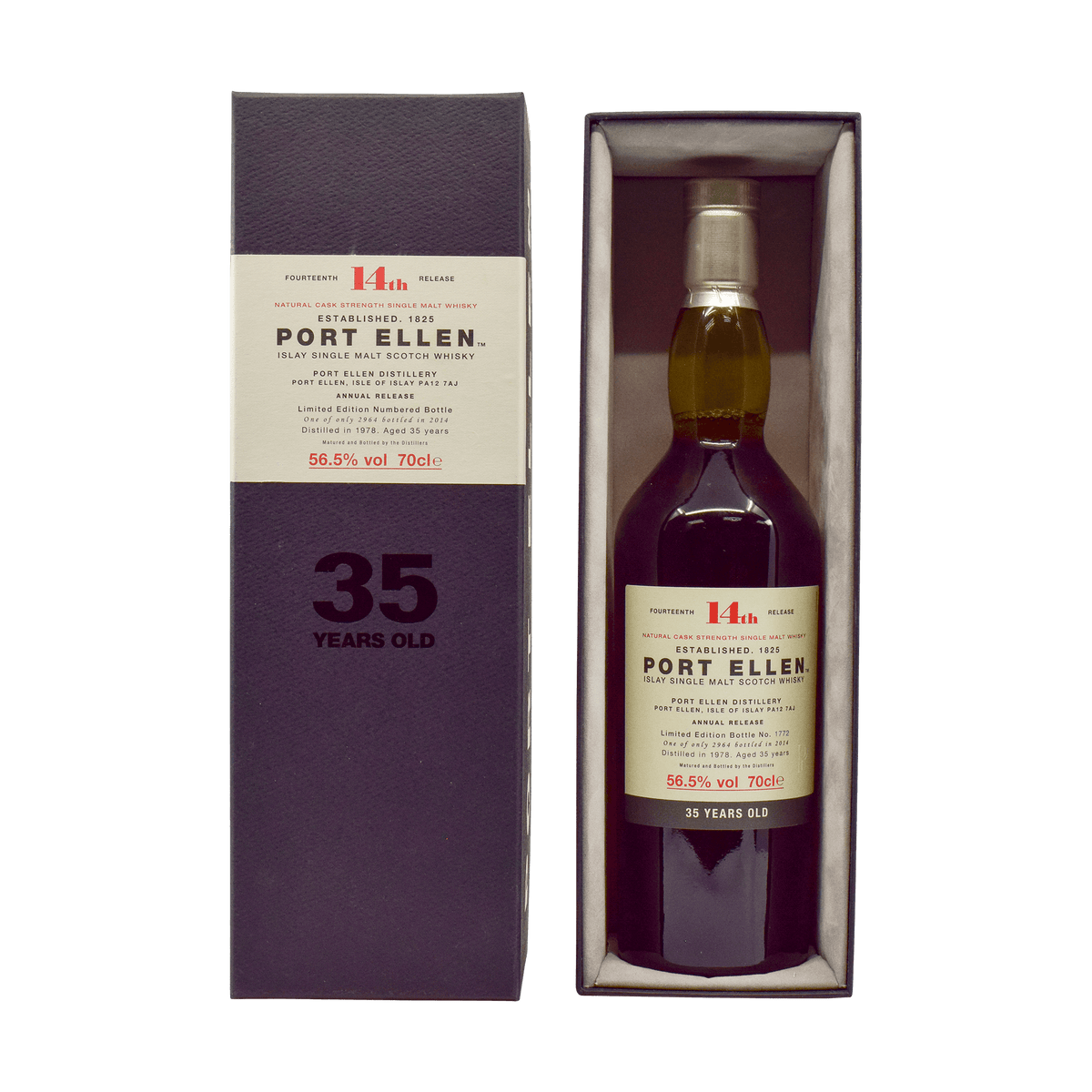 Port Ellen 1978 35 Year Old '14th Release' 56.50% 70cl