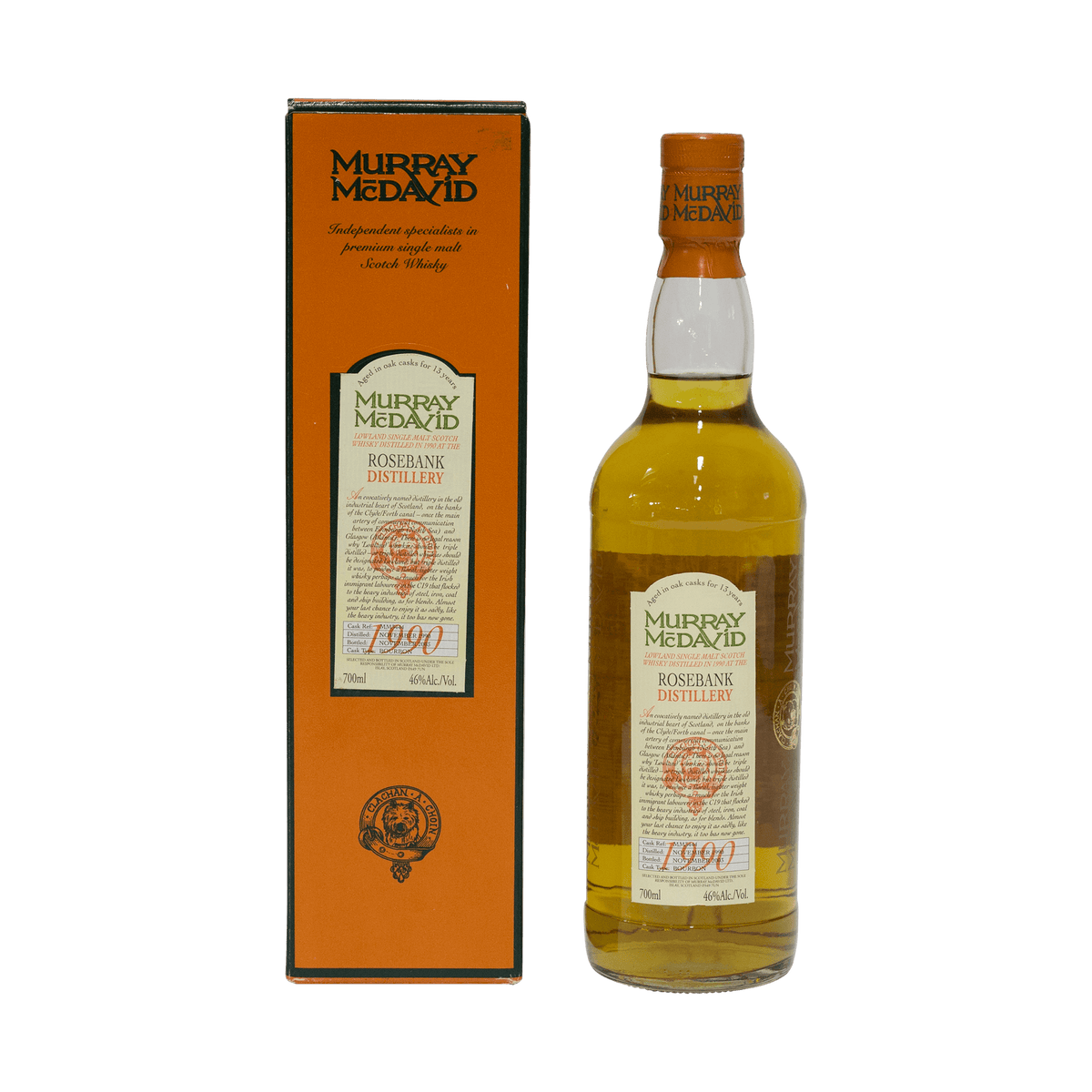 Rosebank 1990 13 Year Murray McDavid 46.00%
