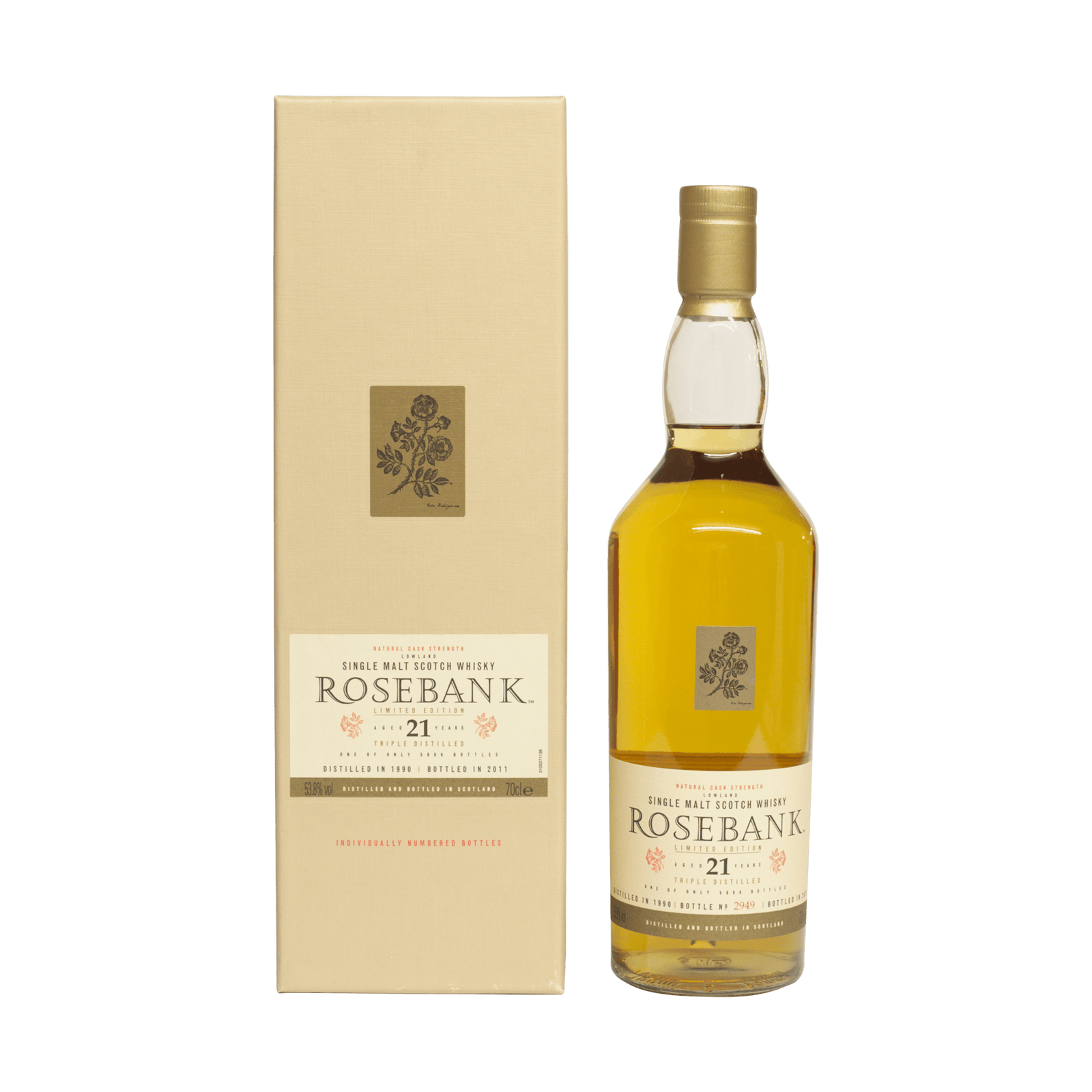 Rosebank 1990 21 Year Old Limited Edition 58.30%