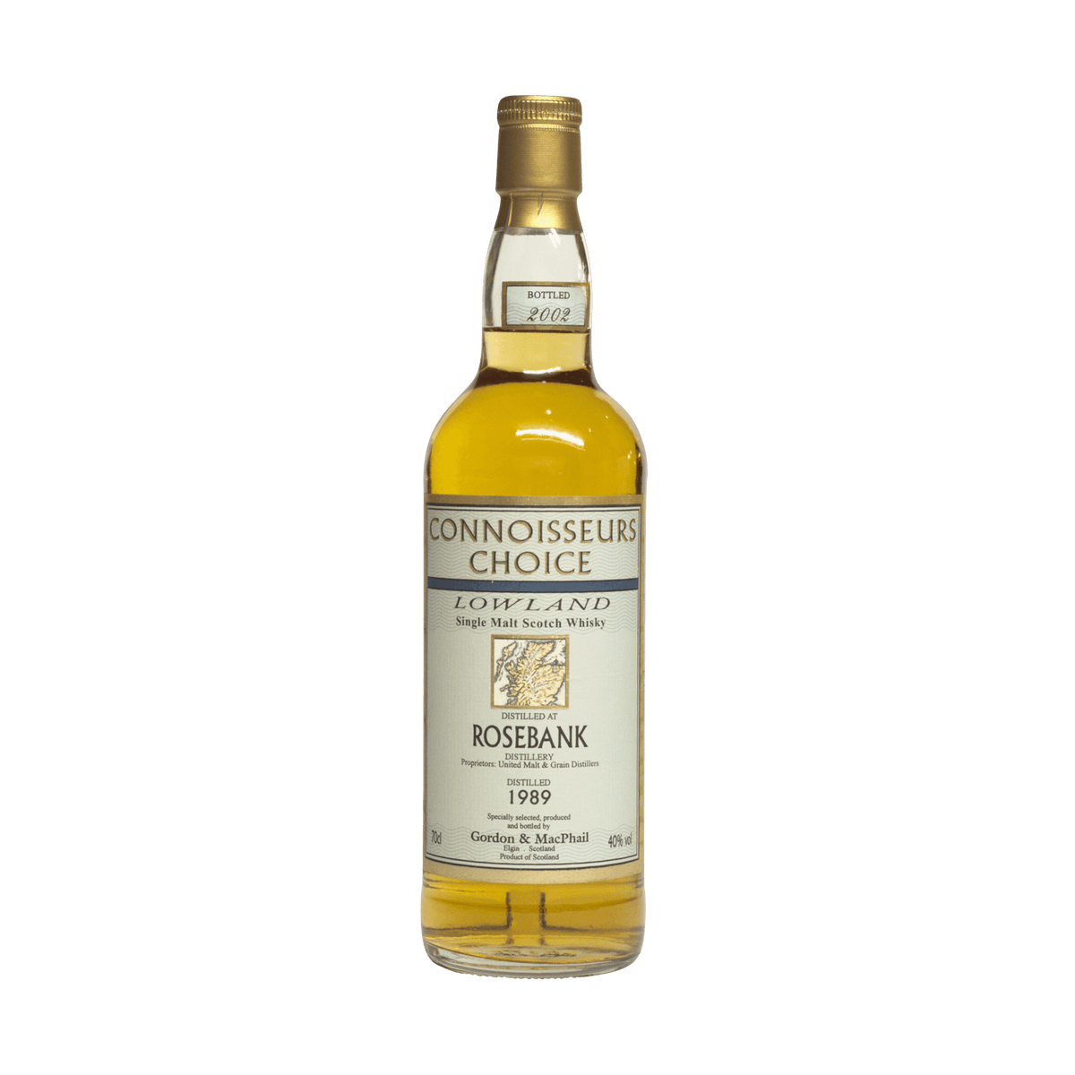 Rosebank 1989 &#39;Connoisseurs Choice&#39; Gordon &amp; MacPhail 40.00%