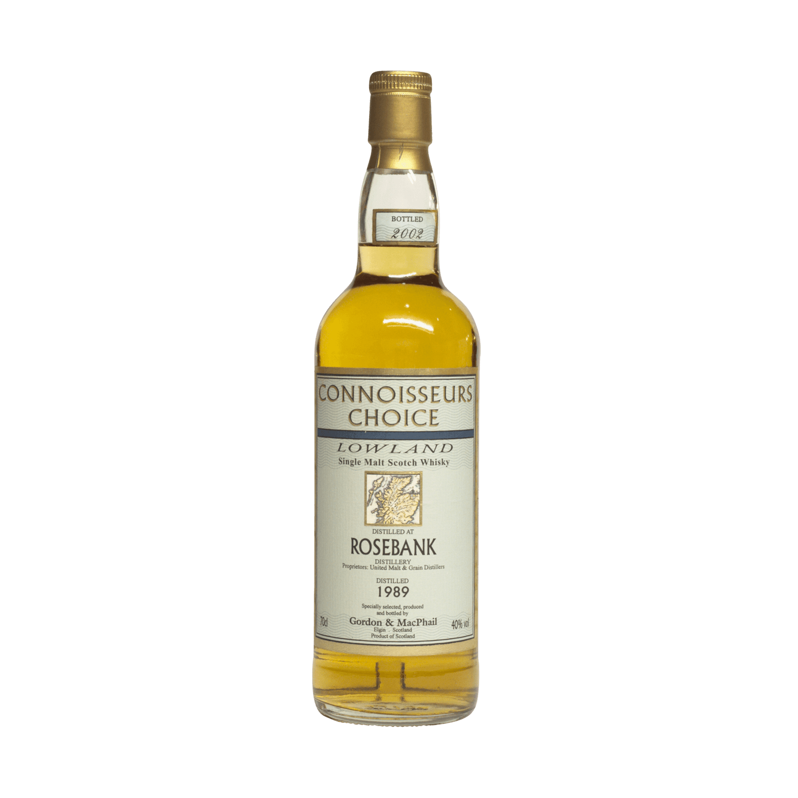 Rosebank 1989 'Connoisseurs Choice' Gordon & MacPhail 40.00%