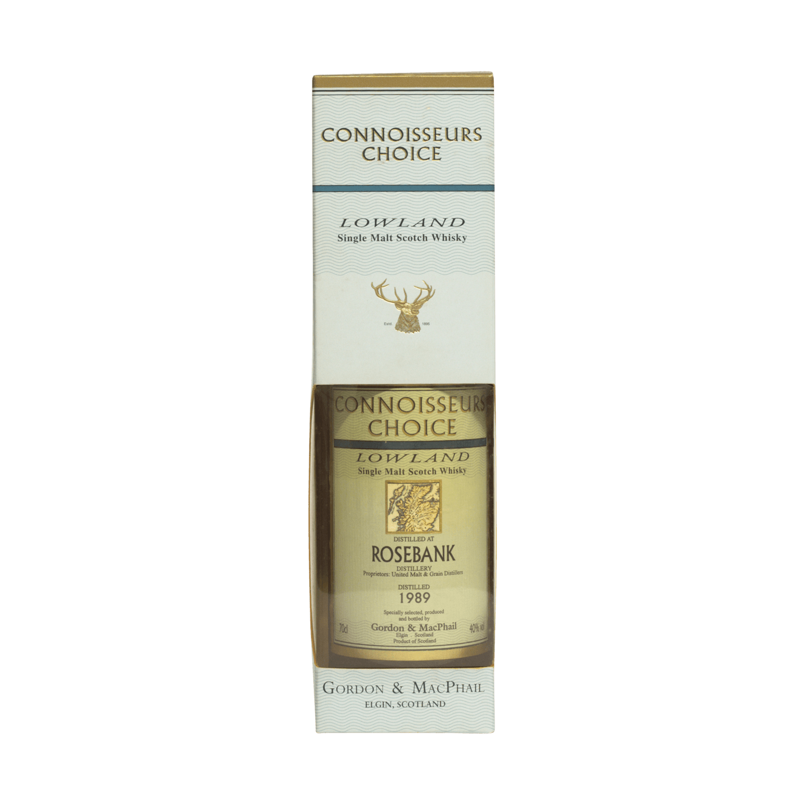 Rosebank 1989 'Connoisseurs Choice' Gordon & MacPhail 40.00%