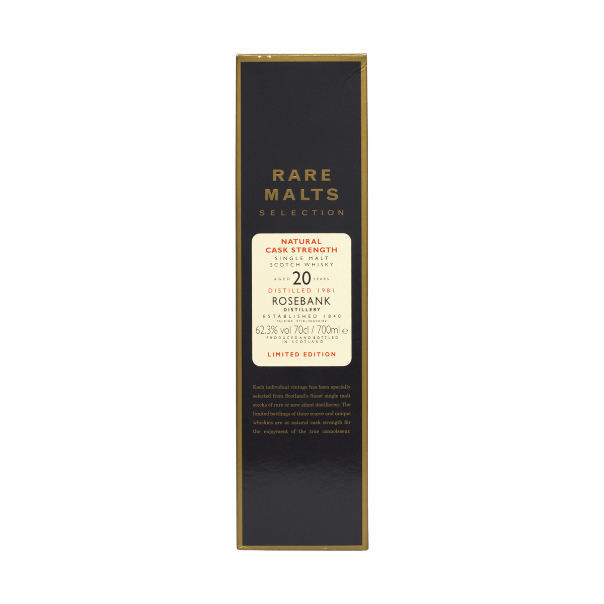 Rosebank 1981 20 Year Old Rare Malts Selection 62.30%