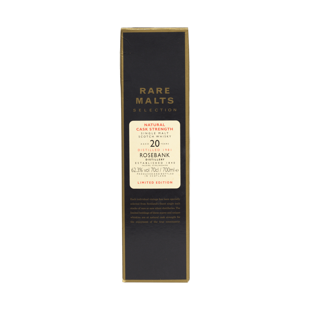 Rosebank 1981 20 Year Old Rare Malts Selection 62.30%