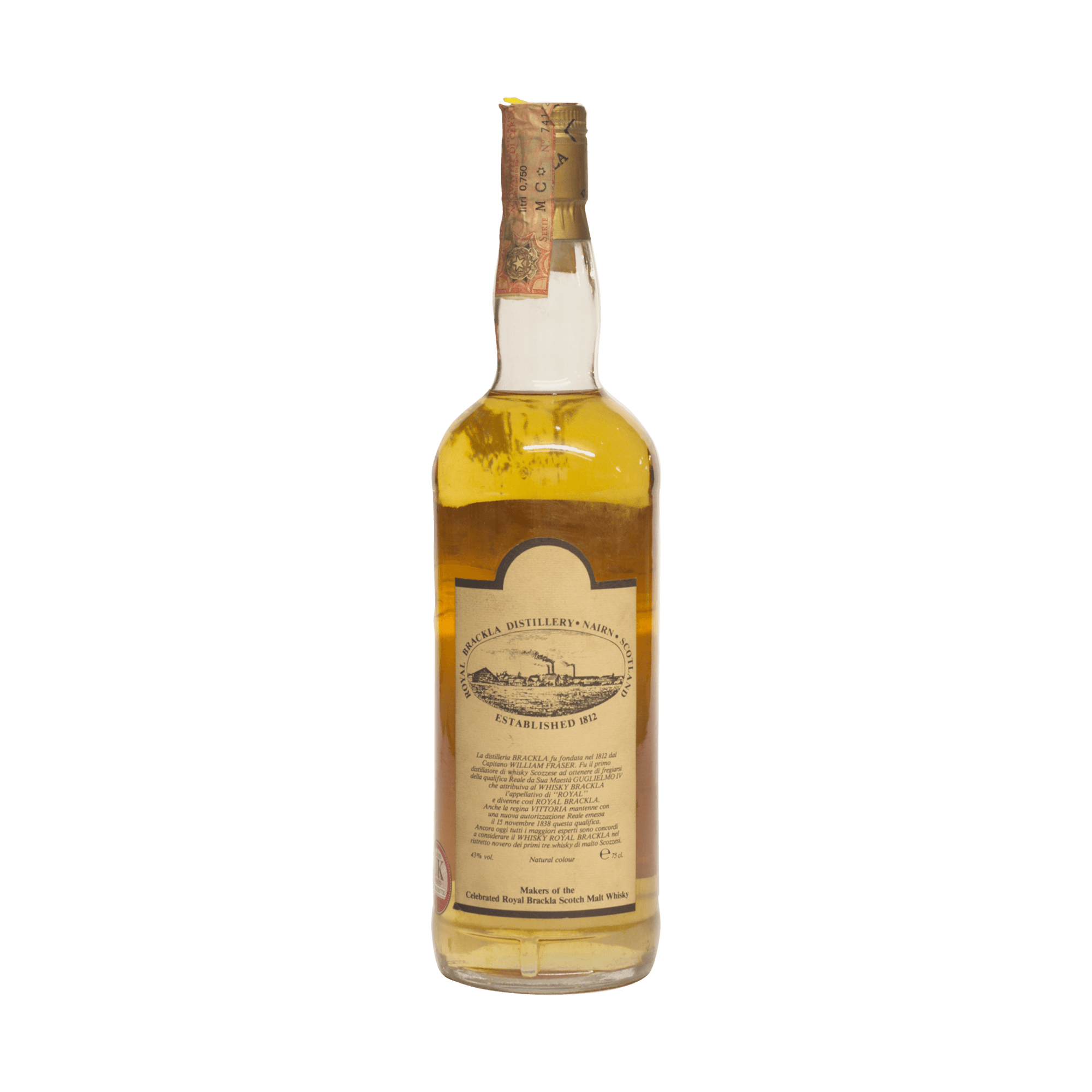Royal Brackla 12 Year Old 43.00%